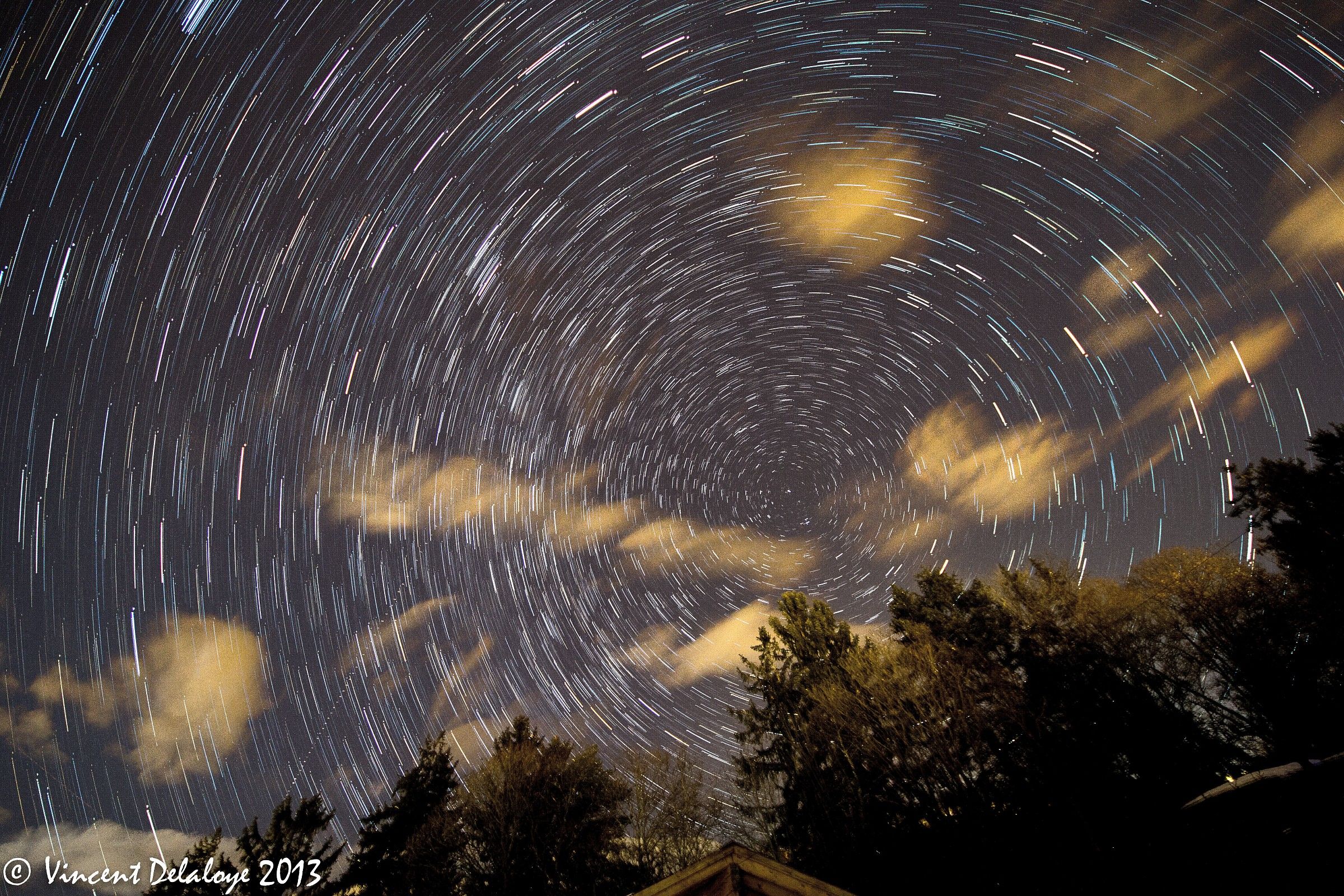 My first attempt at shooting a startrail