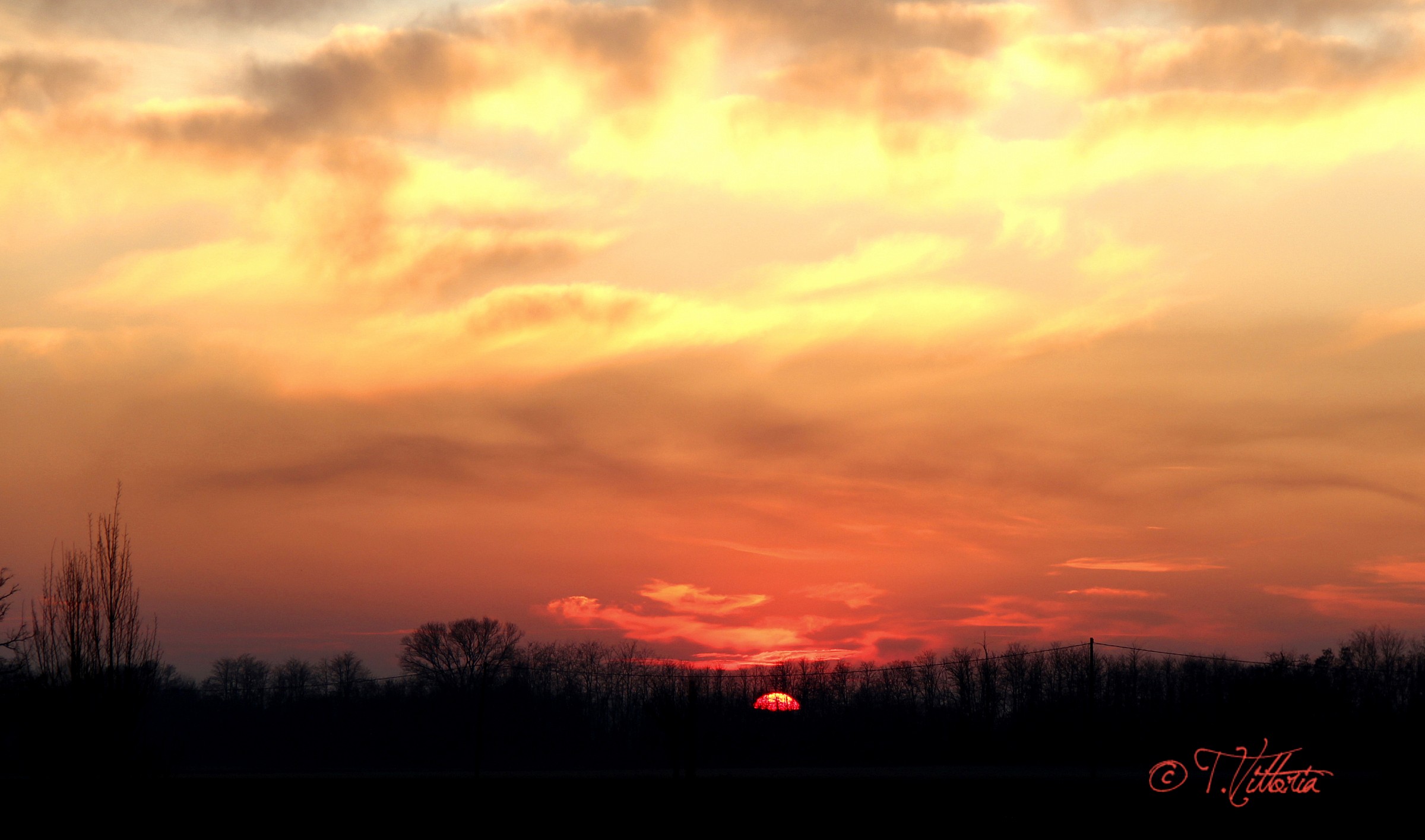 Tramonto all'ultimo momento