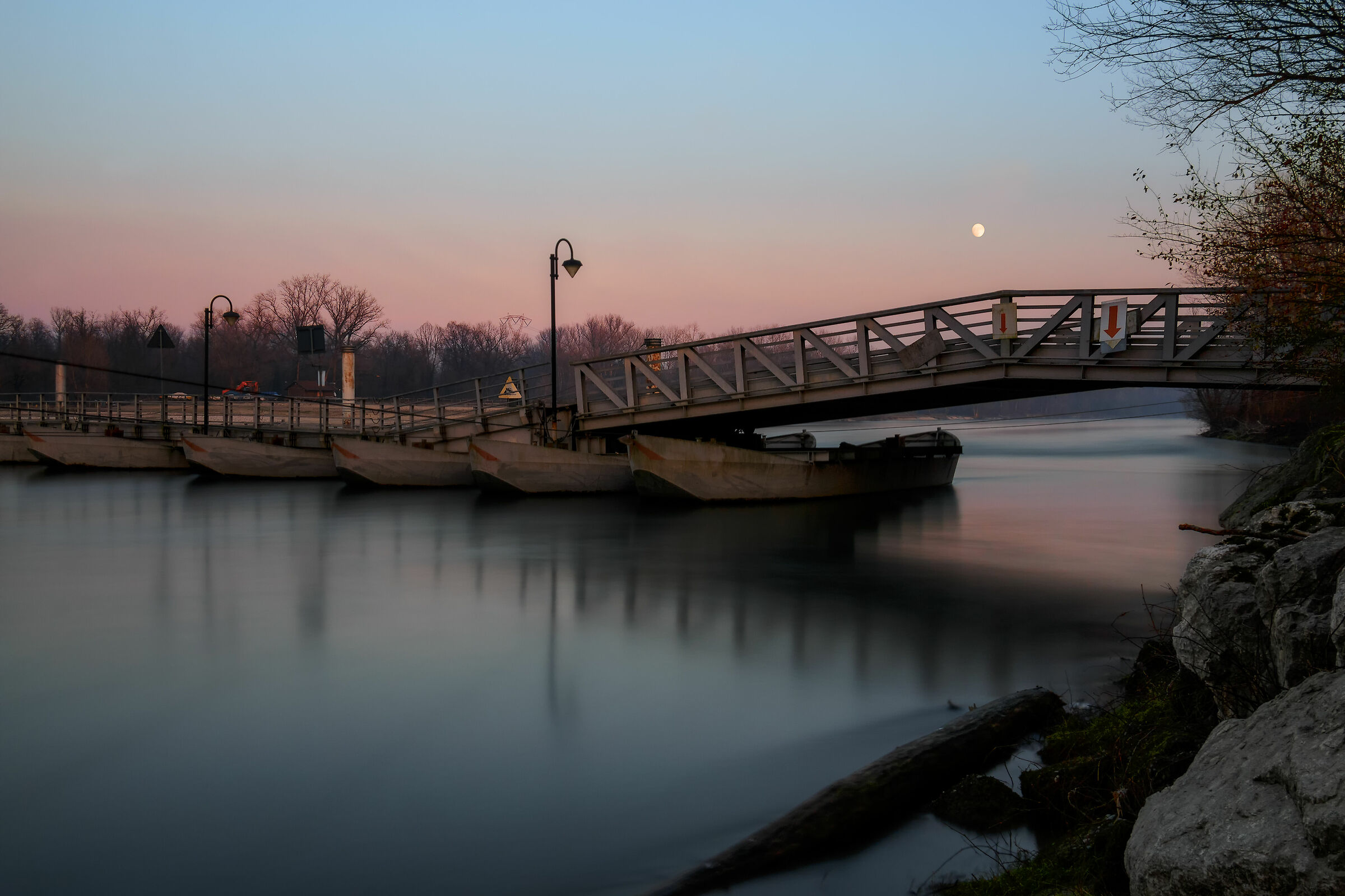 crepuscolo al ponte