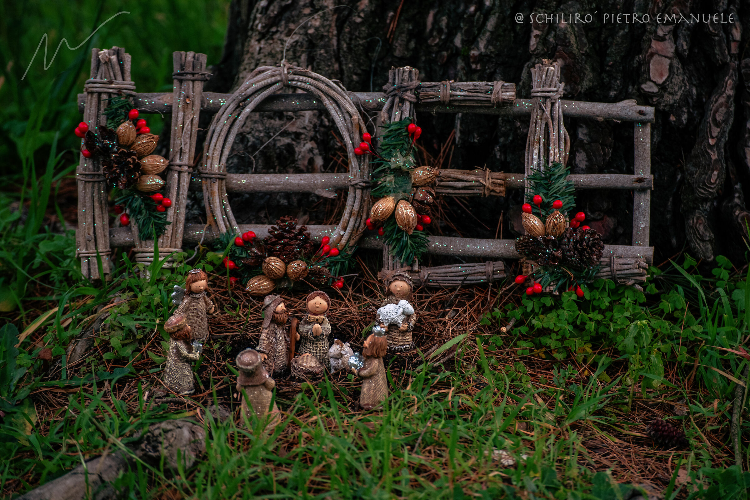 All in a circle, as always is Born