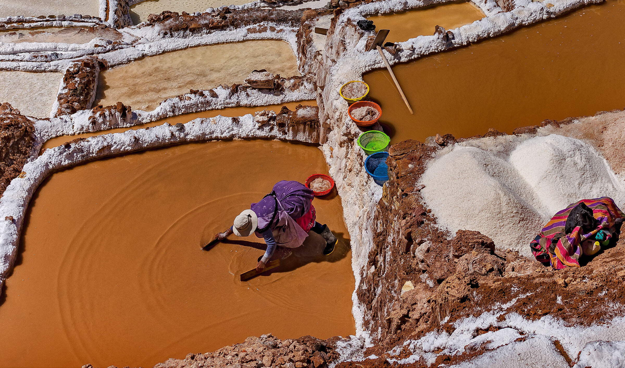 Maras saline. You work for the salary