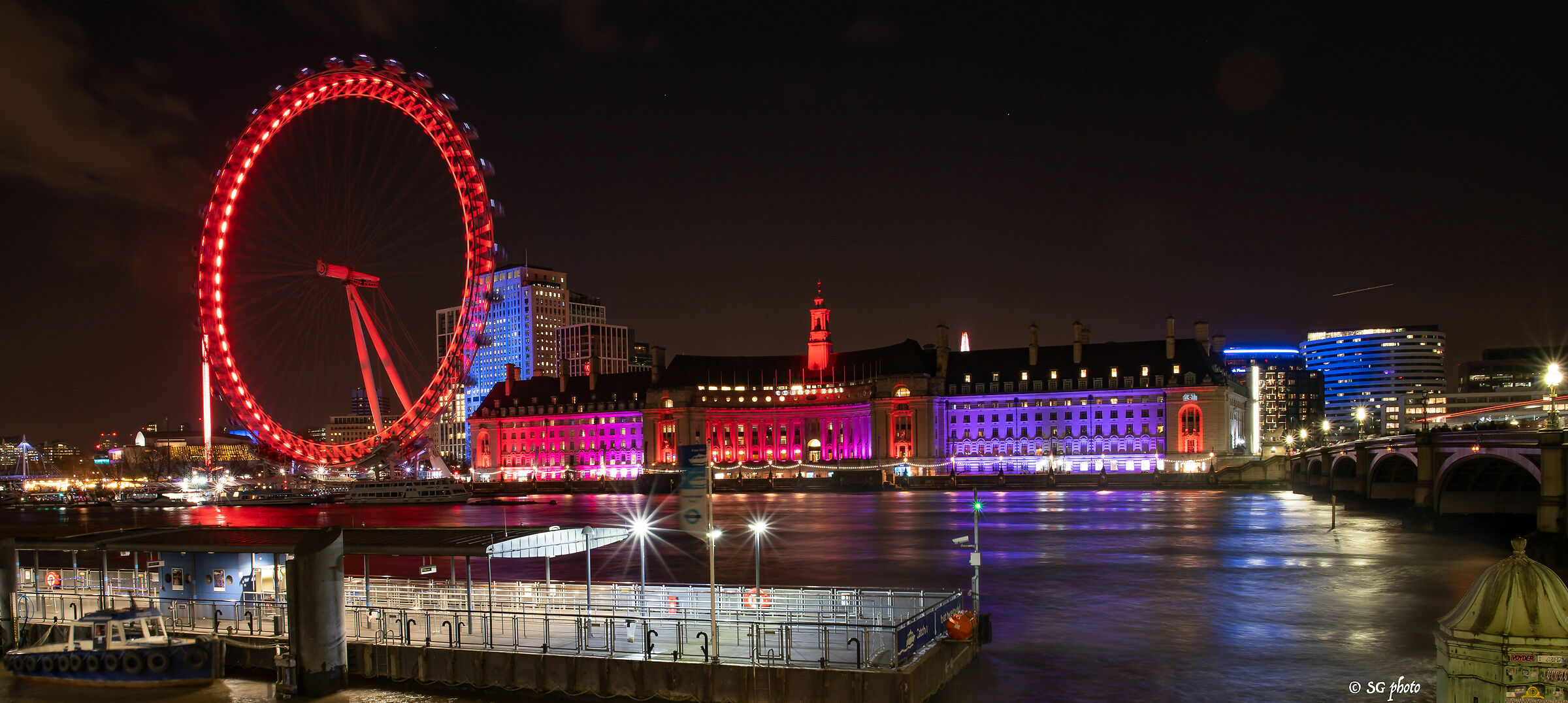 Golden Eye by night