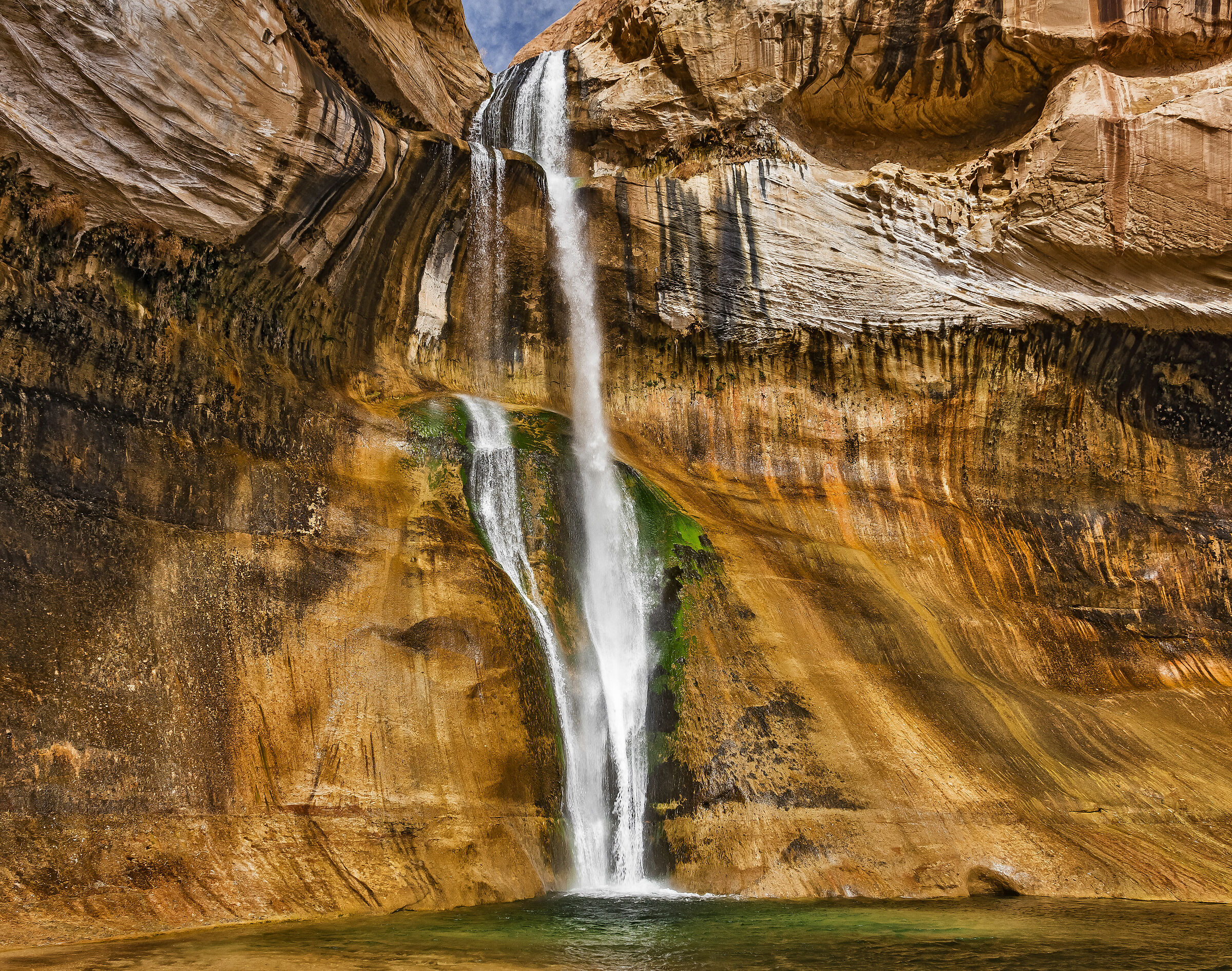 La cascata nel deserto