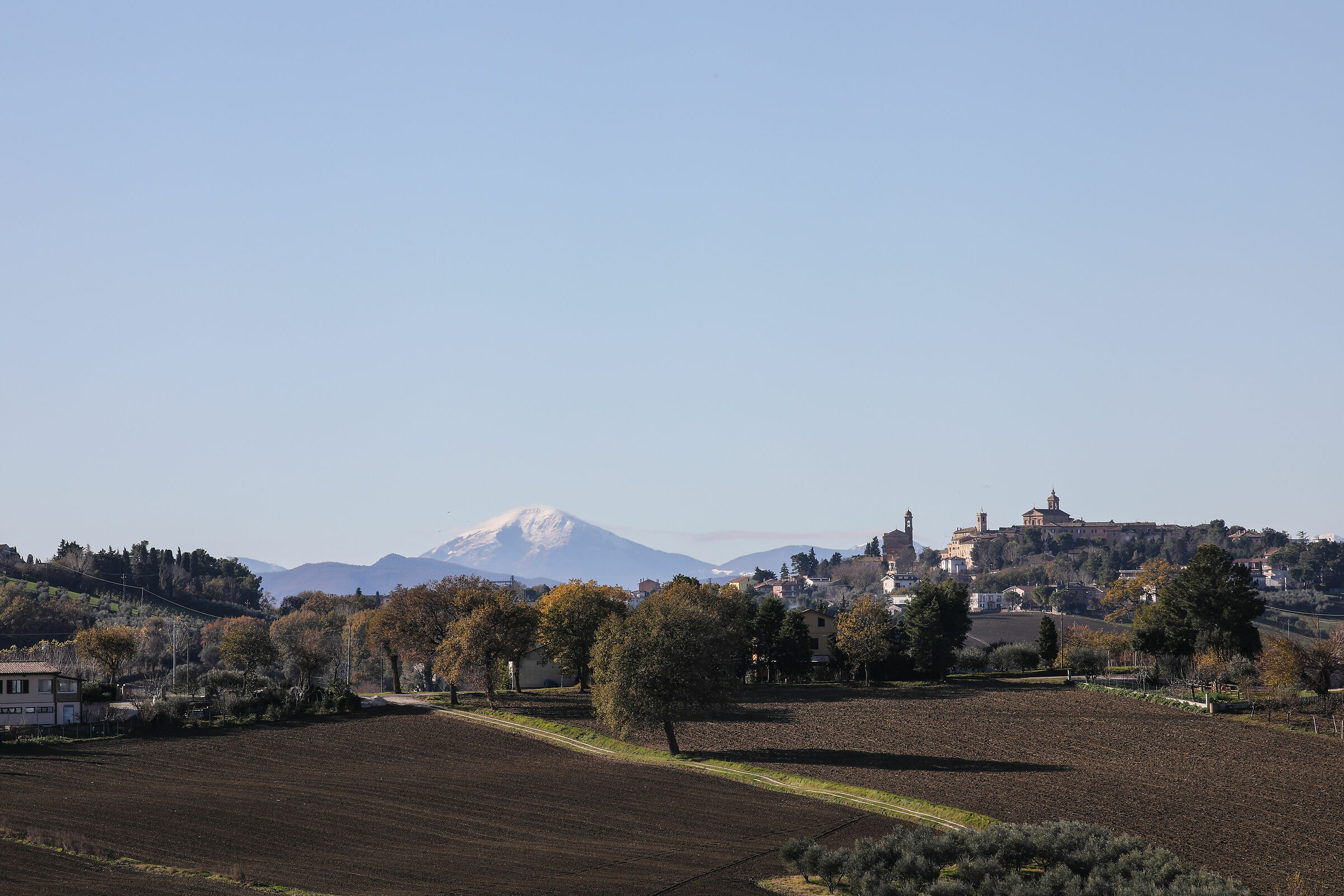 Ostrense Belvedere (AN) and Mount Cucco