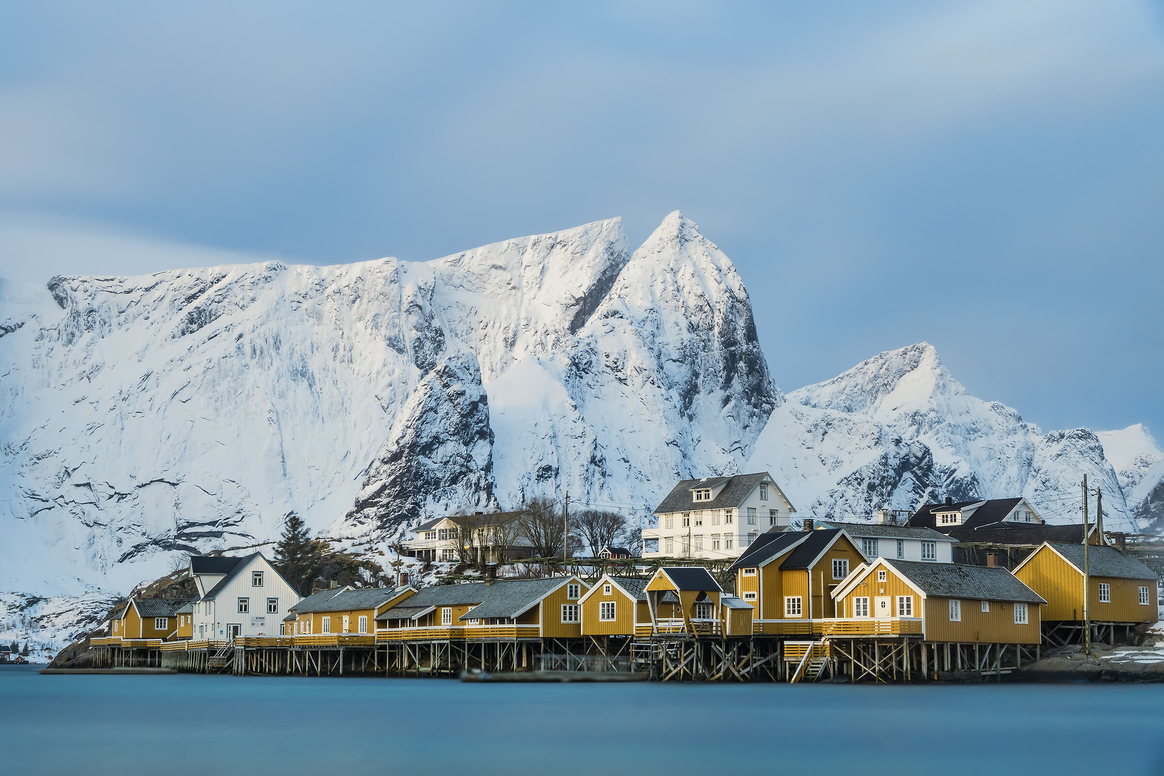 Casette gialle alle Lofoten