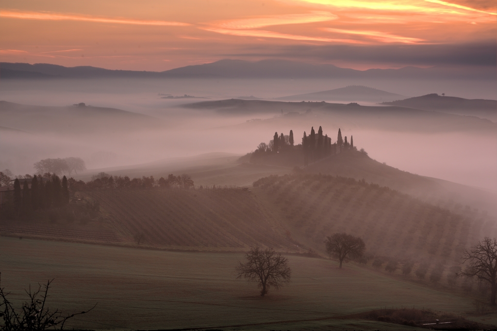 Sunrise at the Belvedere