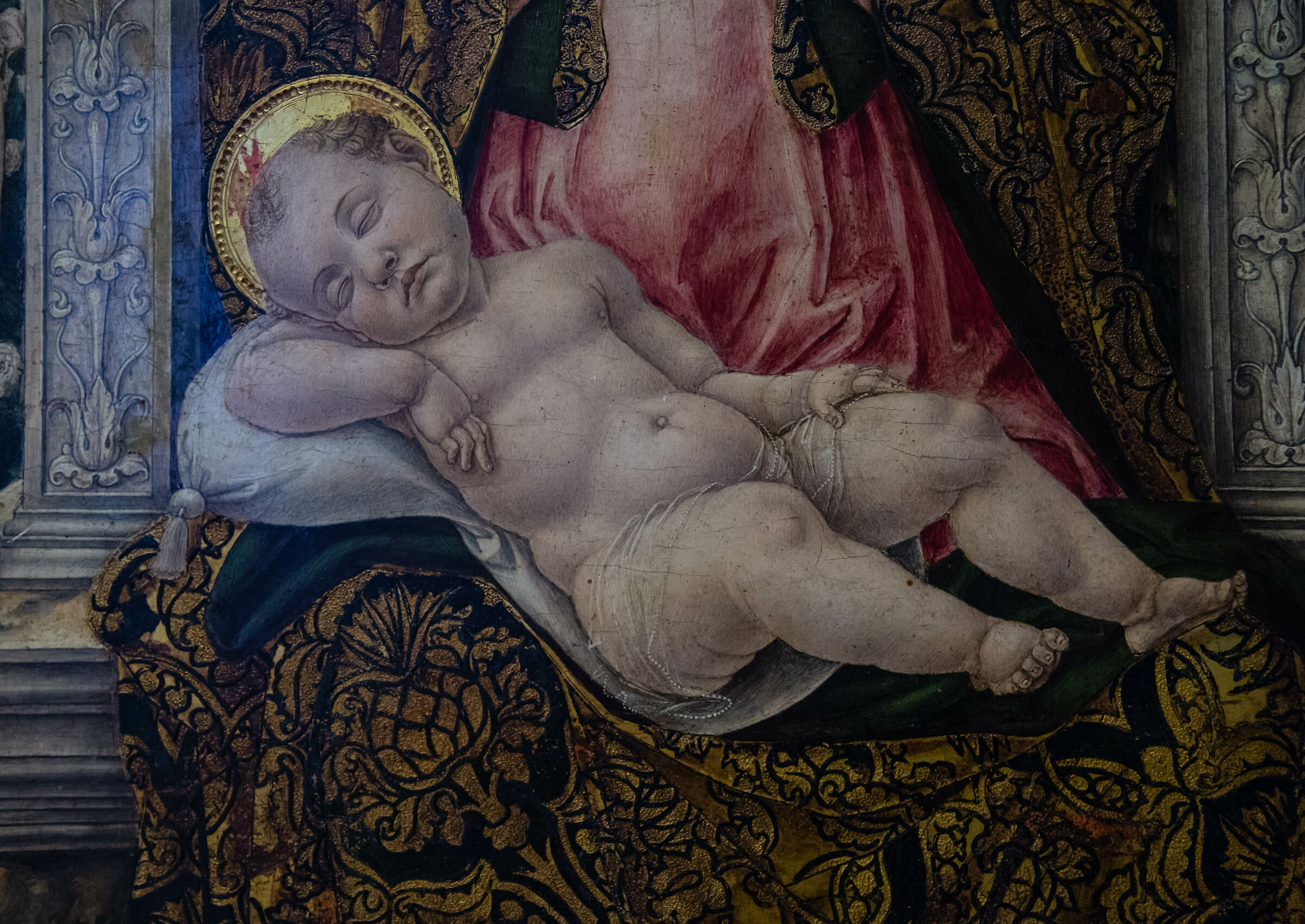 Bartolomeo Vivarini (1465) Madonna con Bambino