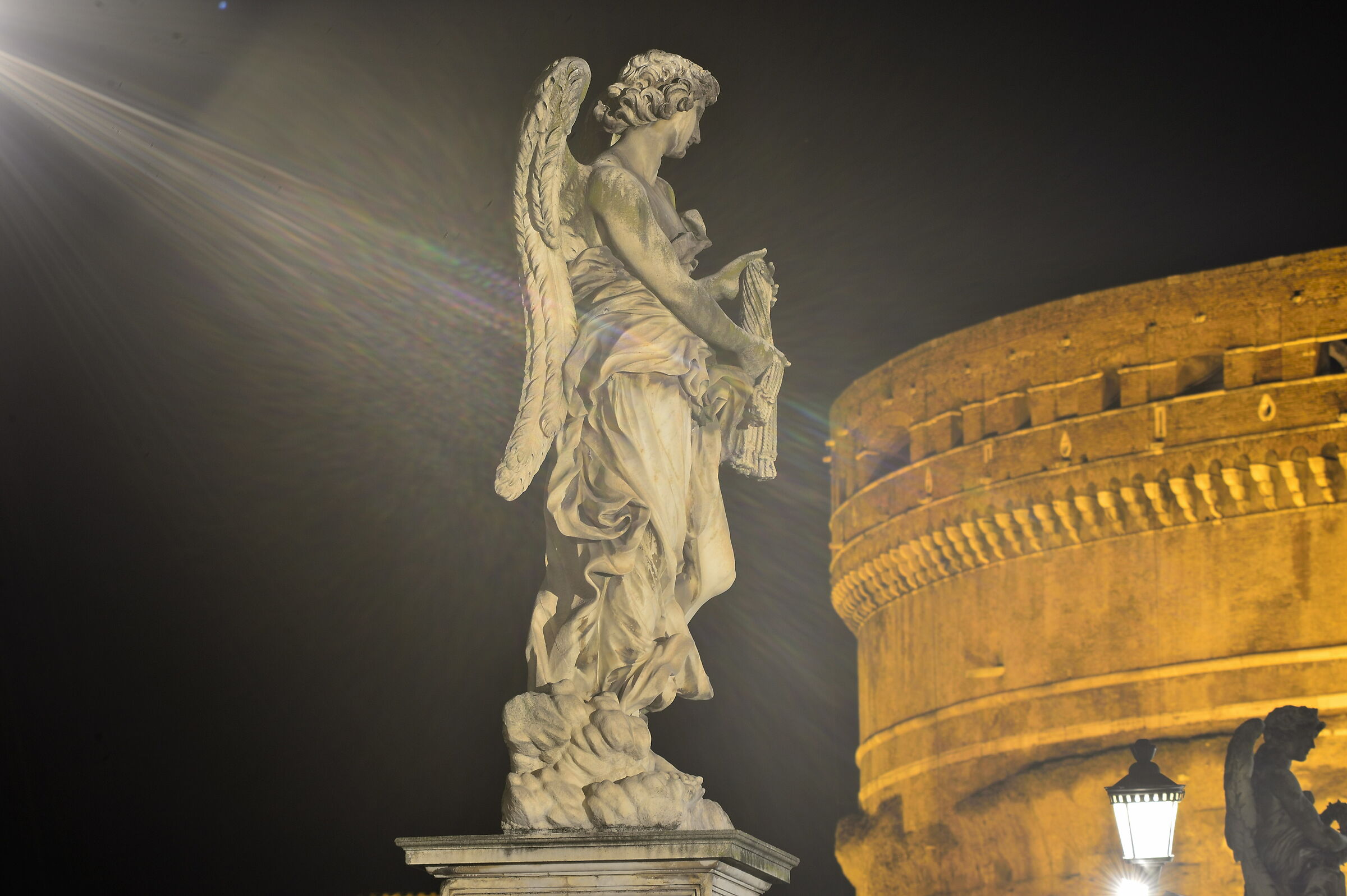 Glimpse on St. Angel's Bridge