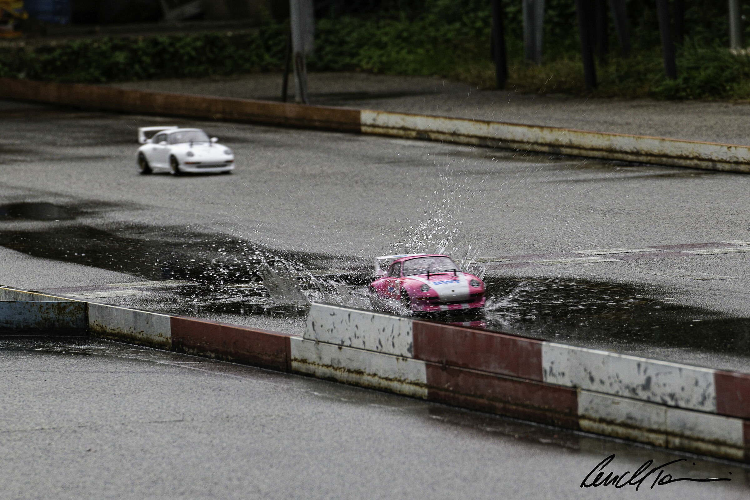 Modeling - Porschecup F1italianseries preseason test