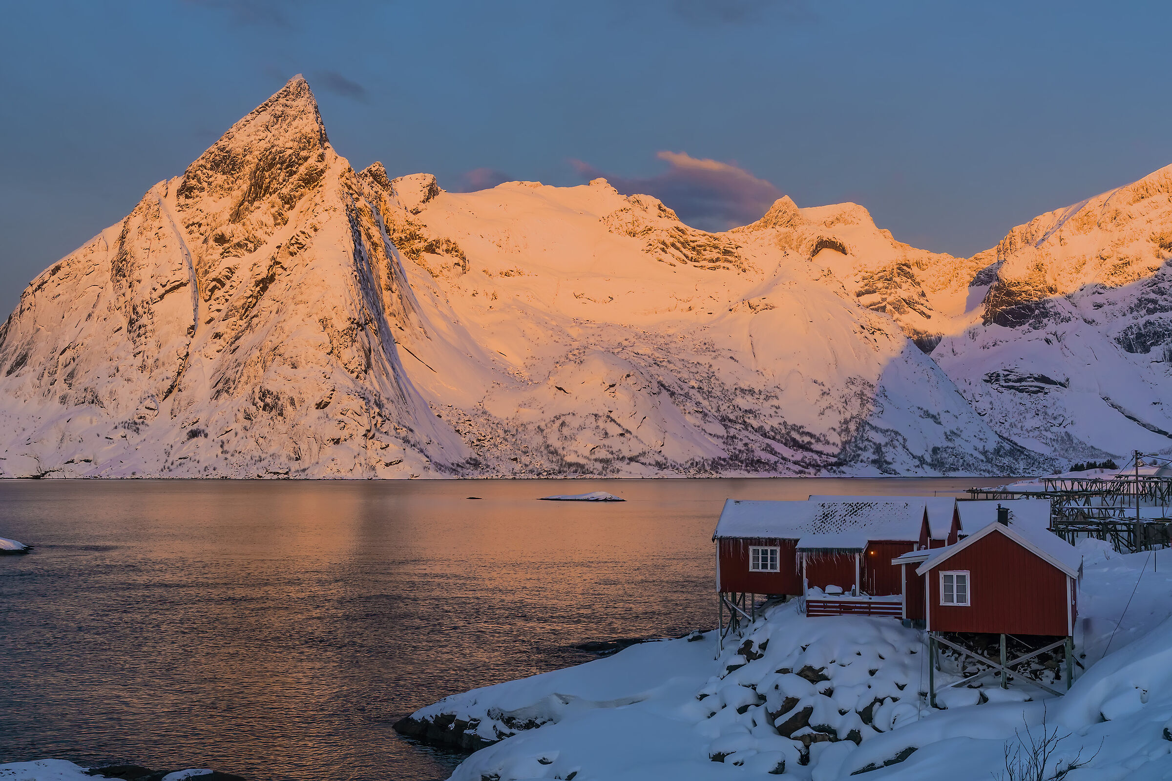 alba alle Lofoten Hamnoy
