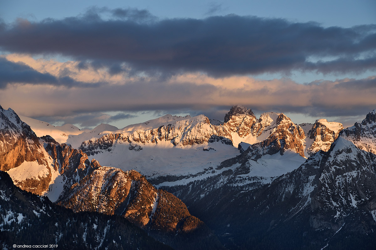 Sunset from the Saddle
