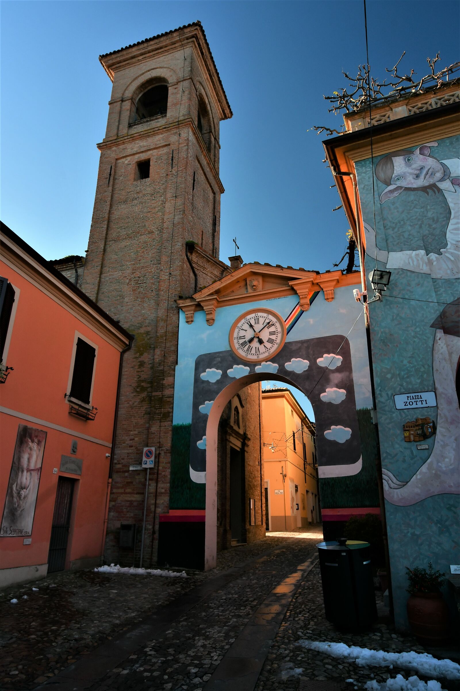 Dozza murals