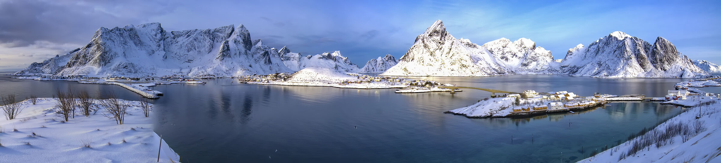 Panoramica alle Lofoten