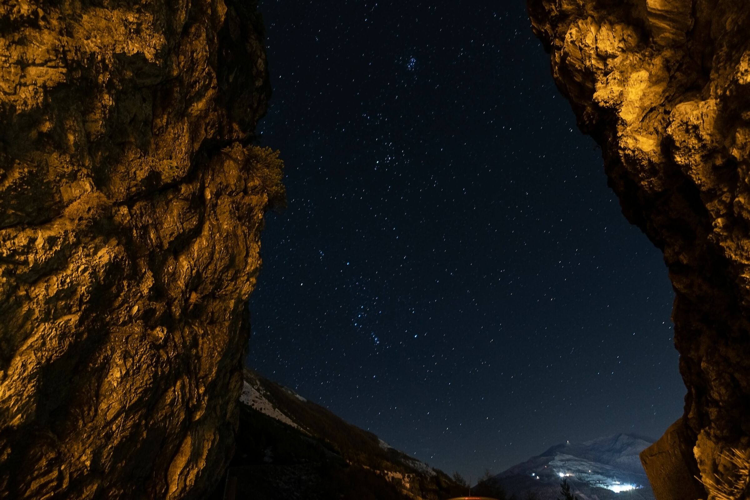 Stellata dai Bagni Vecchi di Bormio