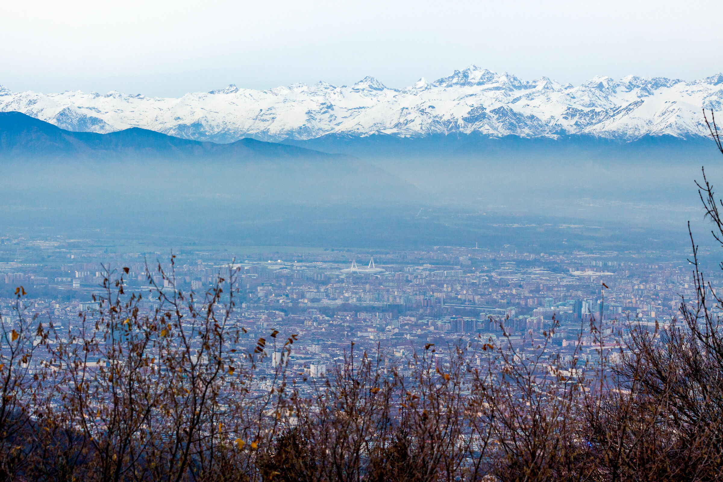 Torino vista dal "faro della vittoria"