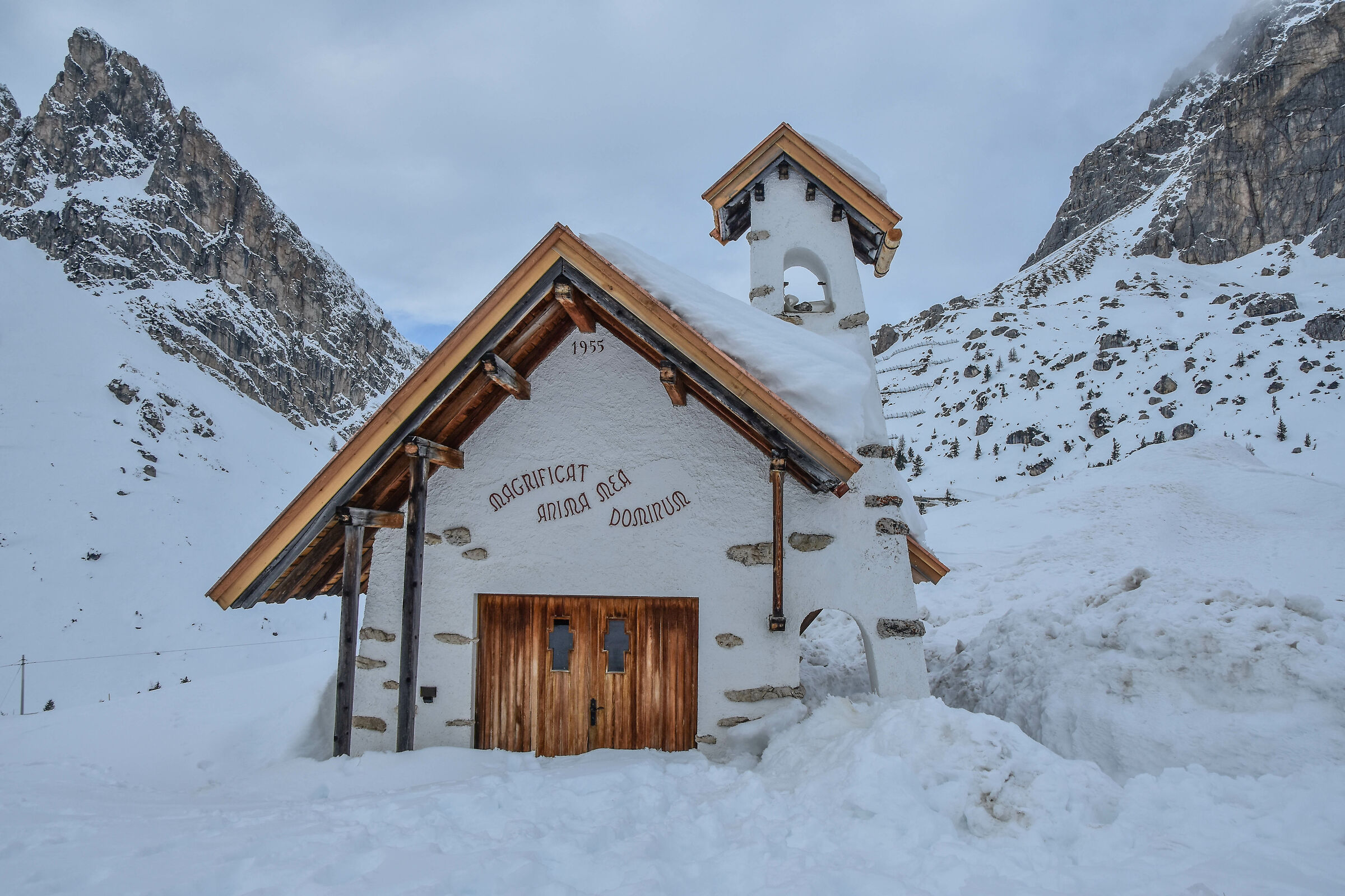 Chapel of the visit Passo Falzarego