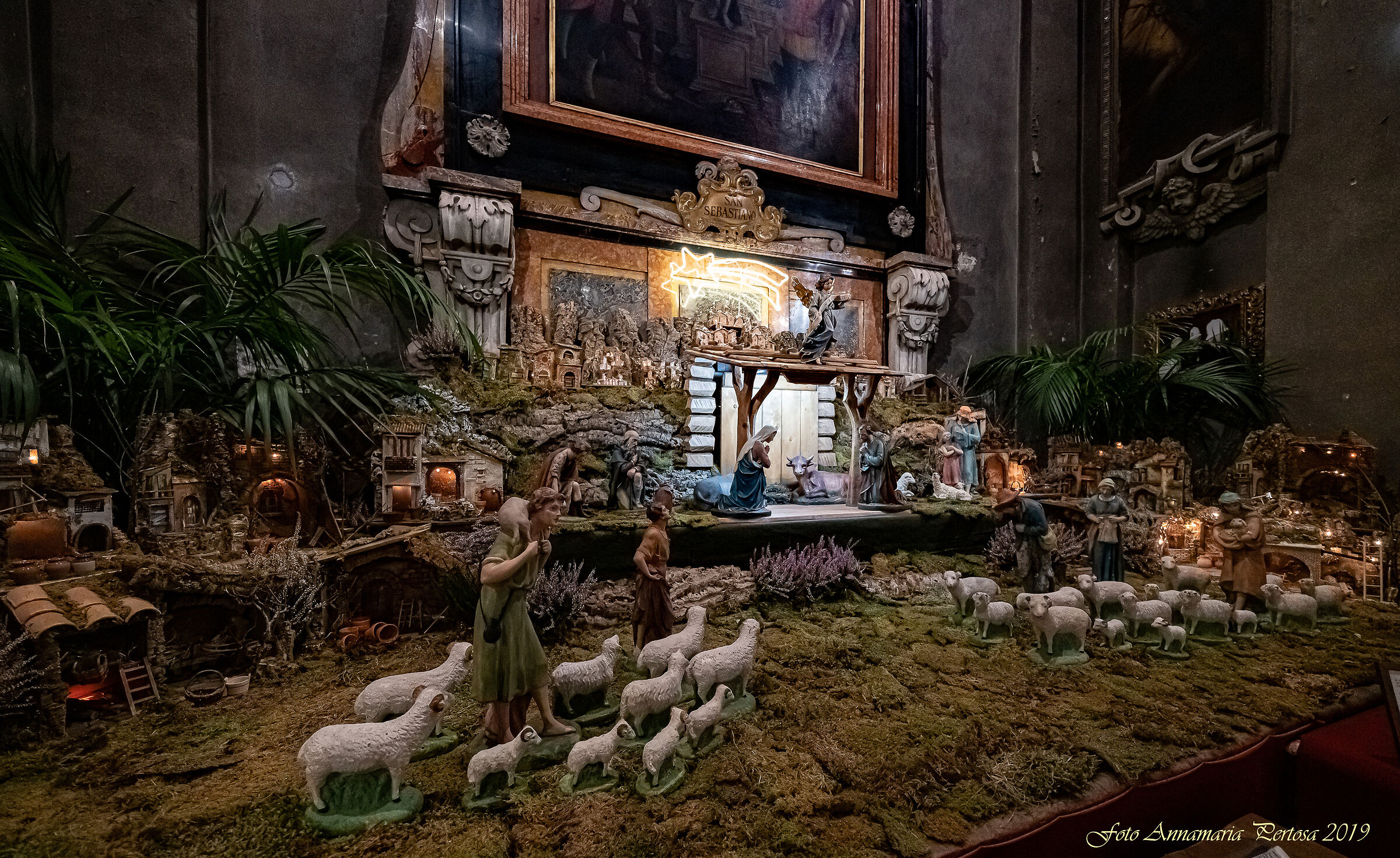 Il presepe di San Sebastiano a Milano