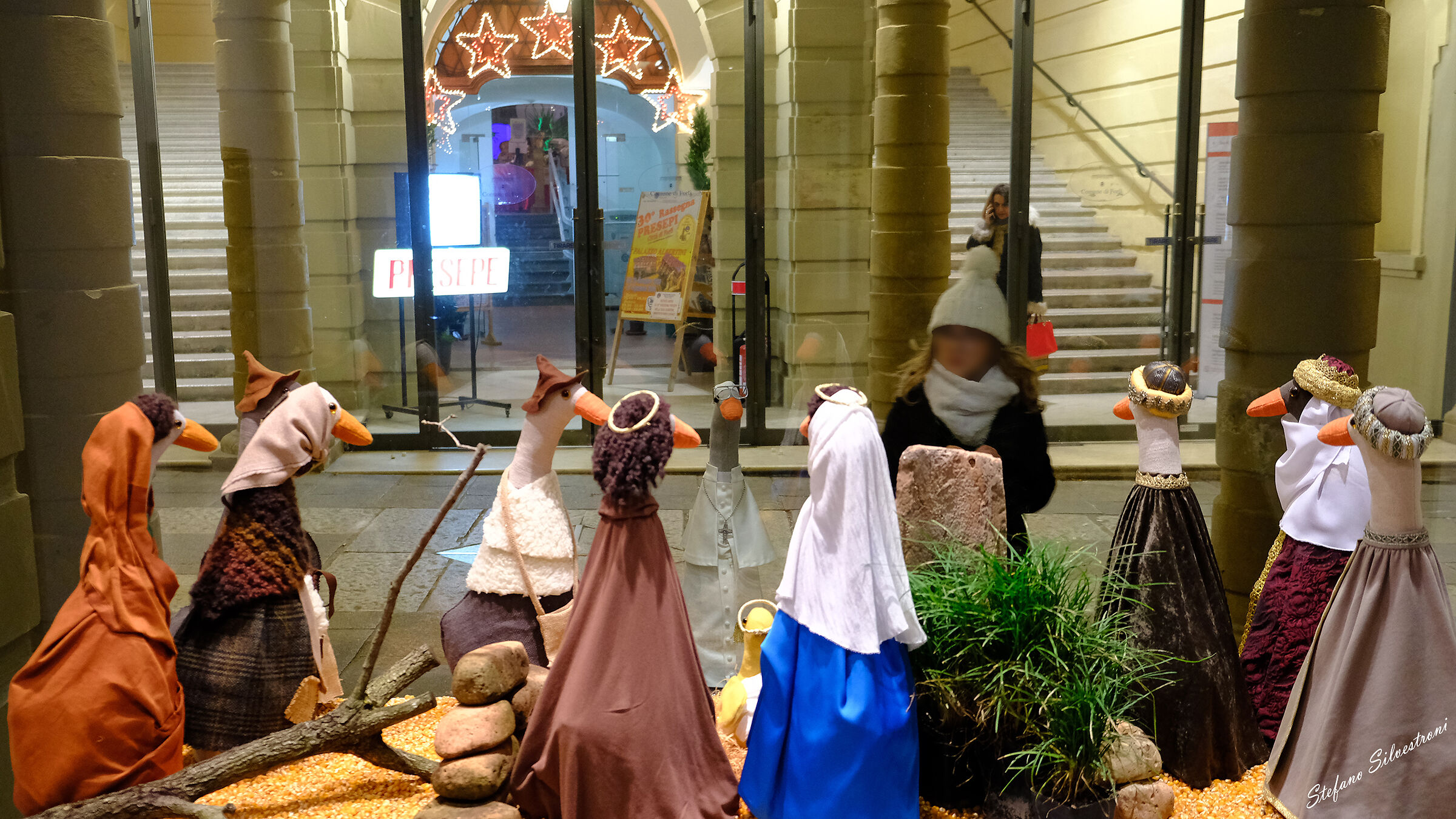 Buon Natale (visite importanti al Presepe dei Paperi)