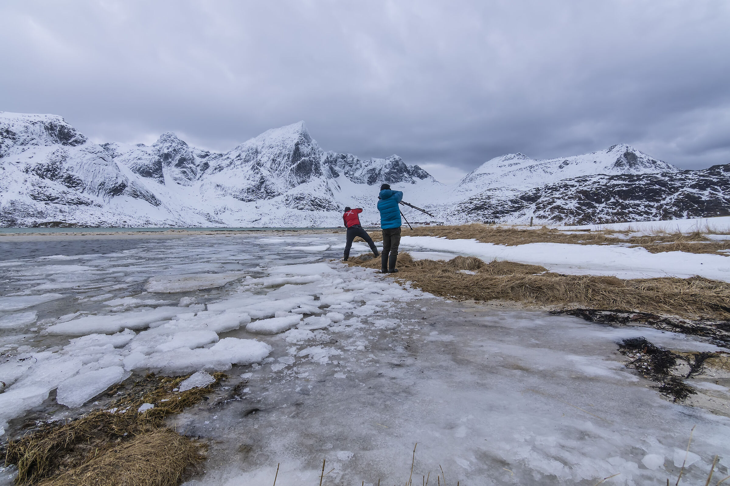 Fotografi fotografati alle Lofoten