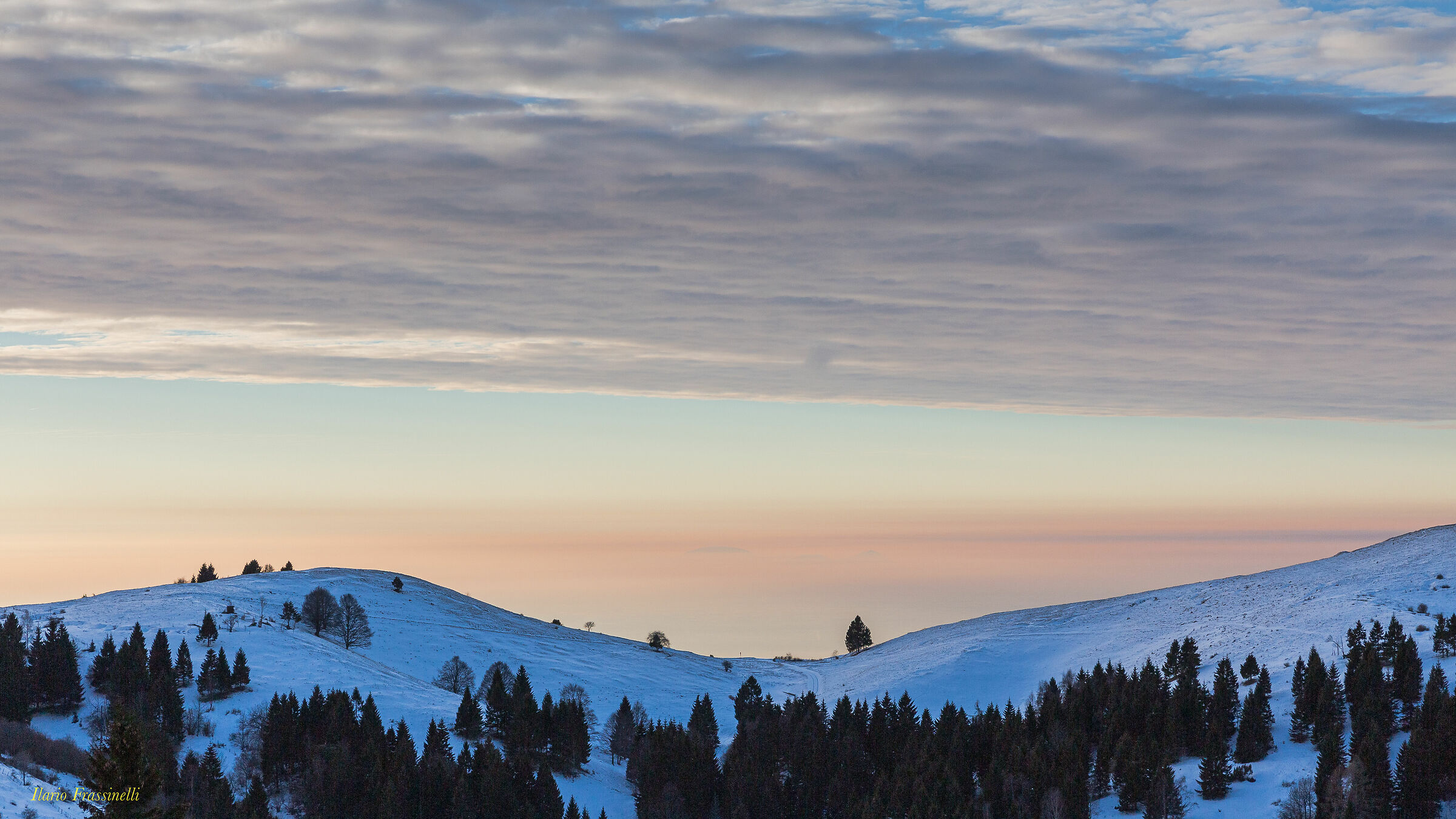 Salendo a Cima Monte Grappa
