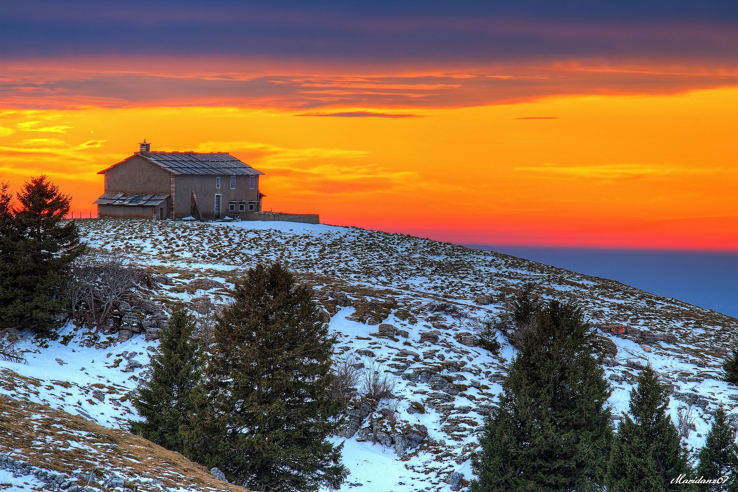 Bocca di Selva - tramonto