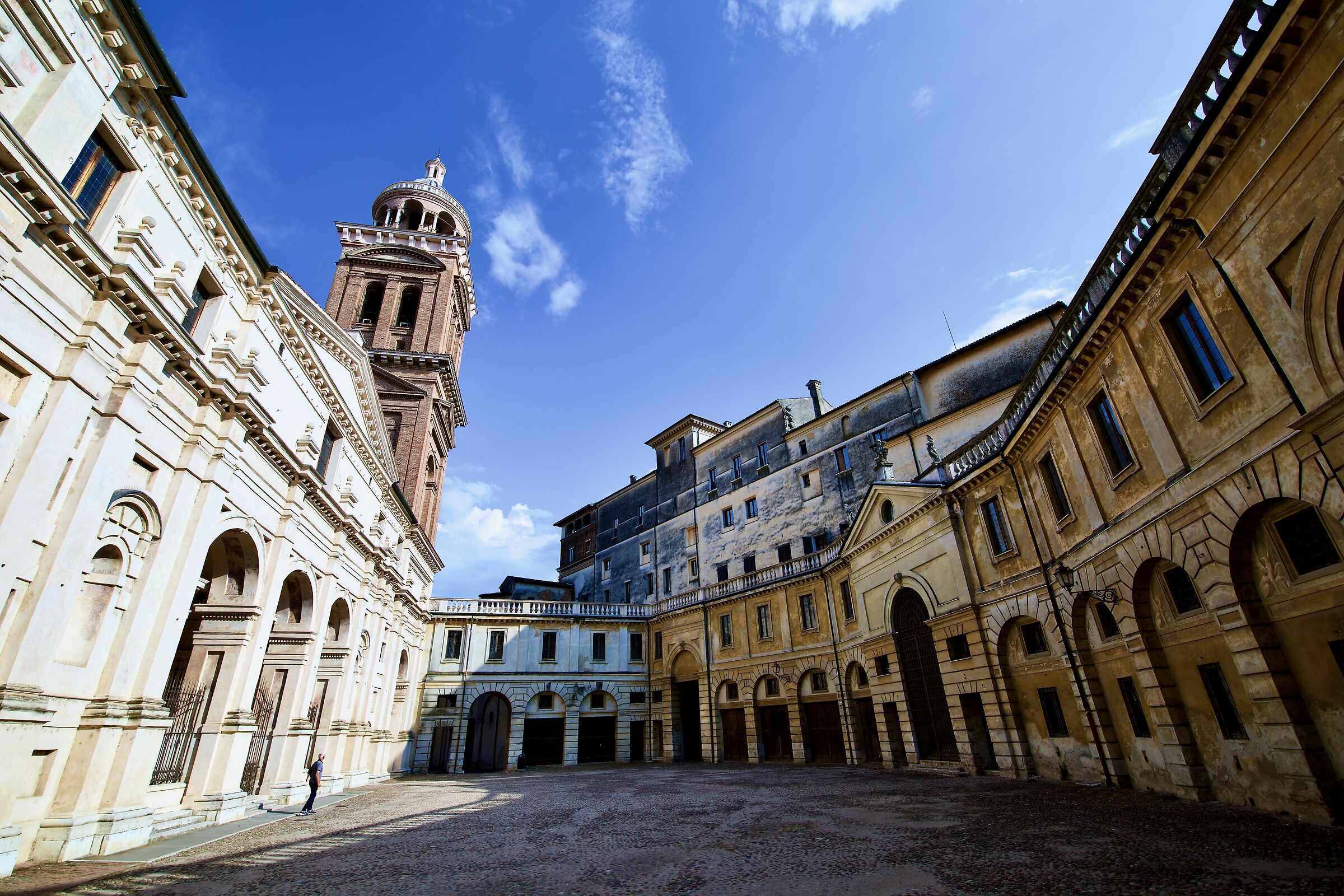 Mantova. Courtyard Palazzo Ducale