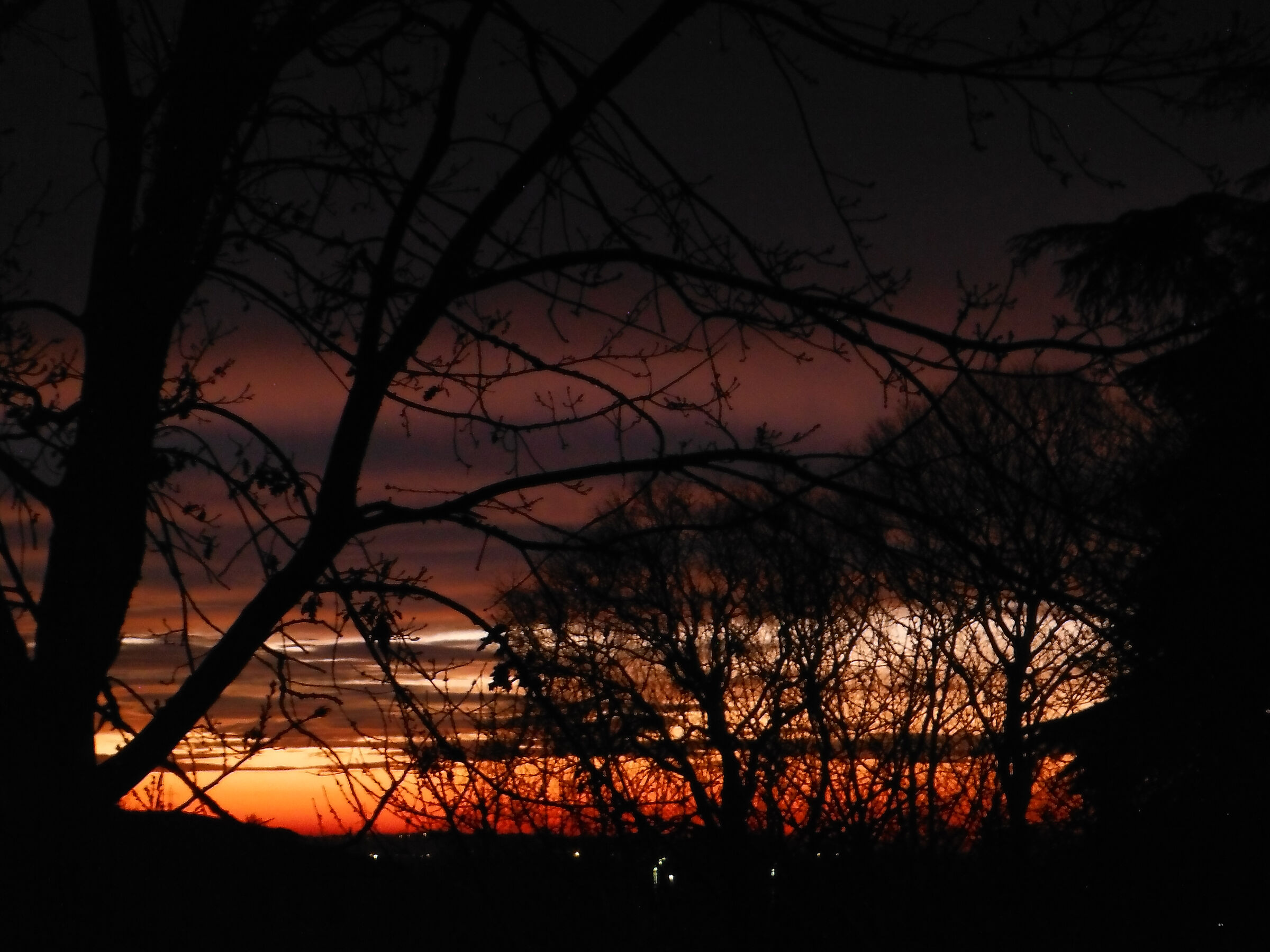 Gli ultimi tramonti dell'anno