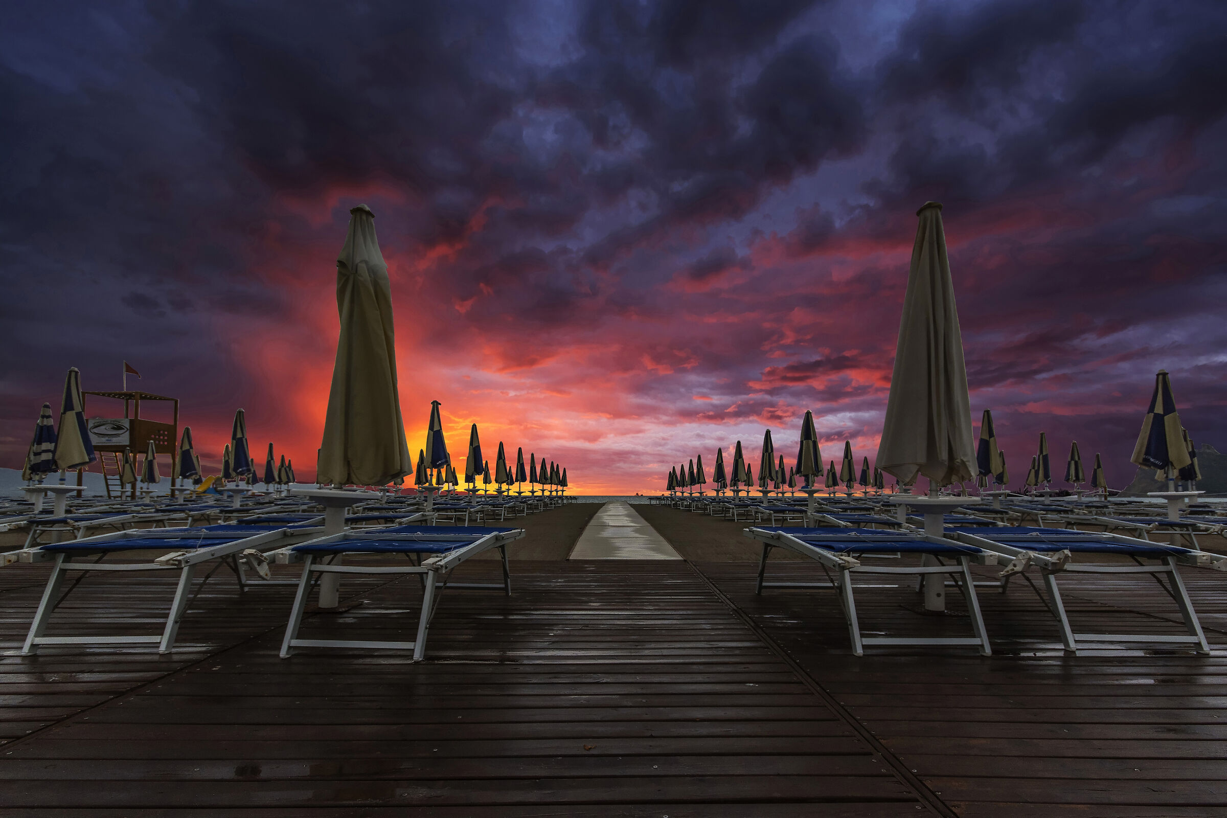Sunrise at the Poet