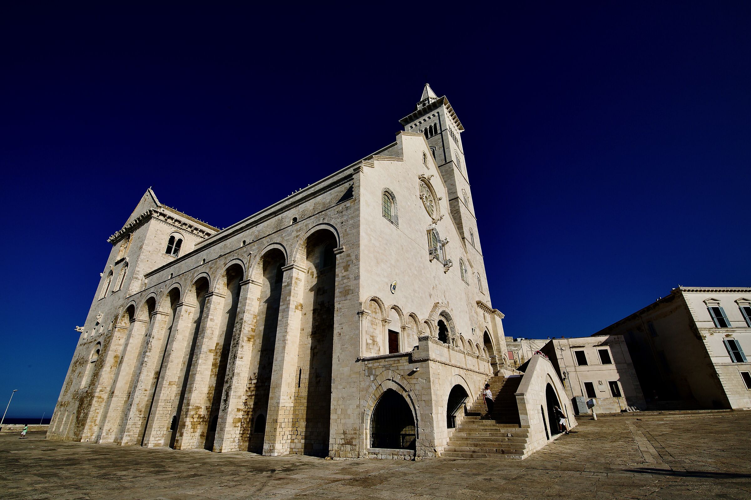 Trani. Different view point on the cathedral