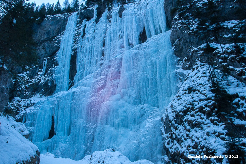 l'incantesimo del tramonto nei serrai di sottoguda Dani