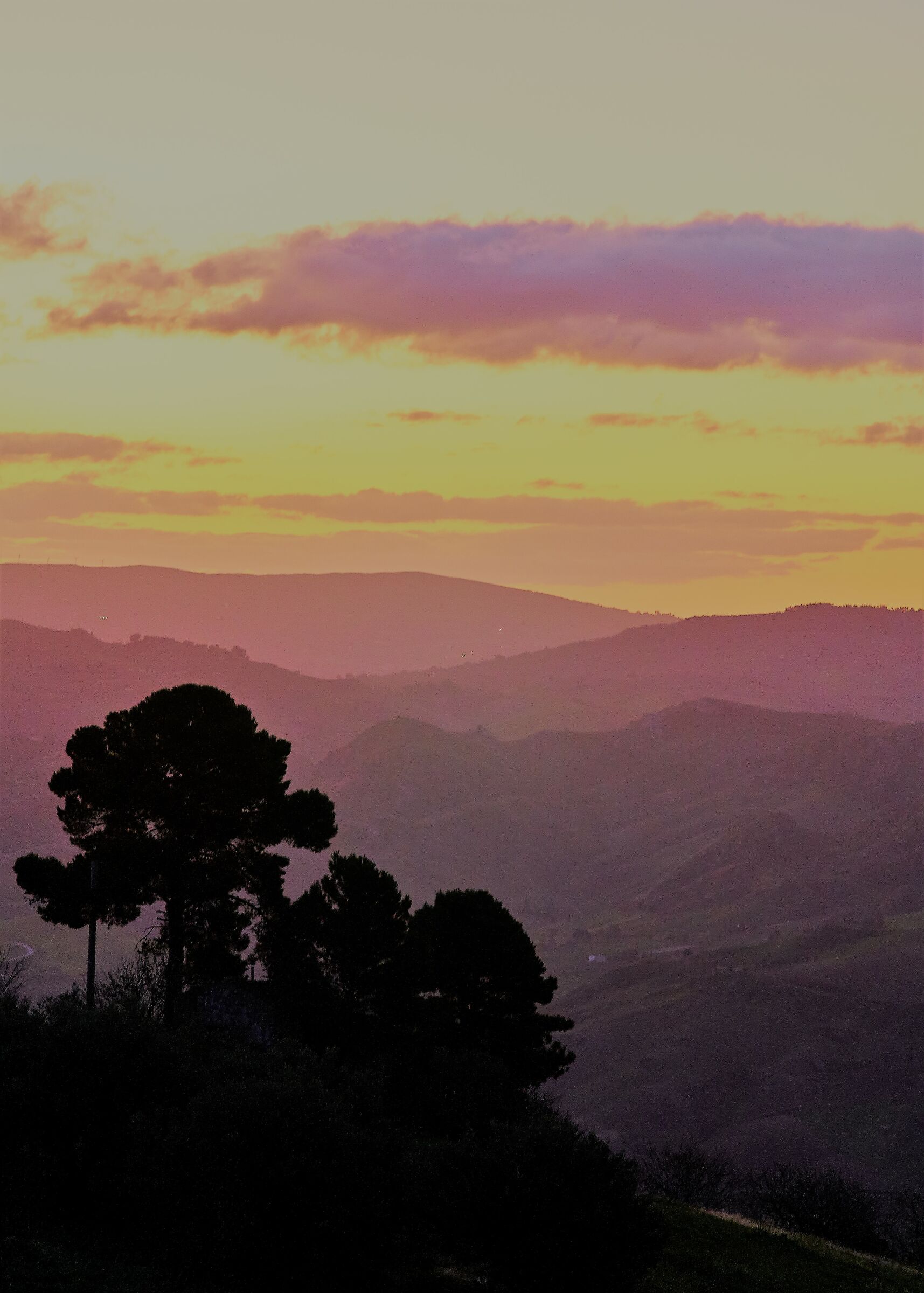 Valle dei Sicani: Natale 2019 all' alba