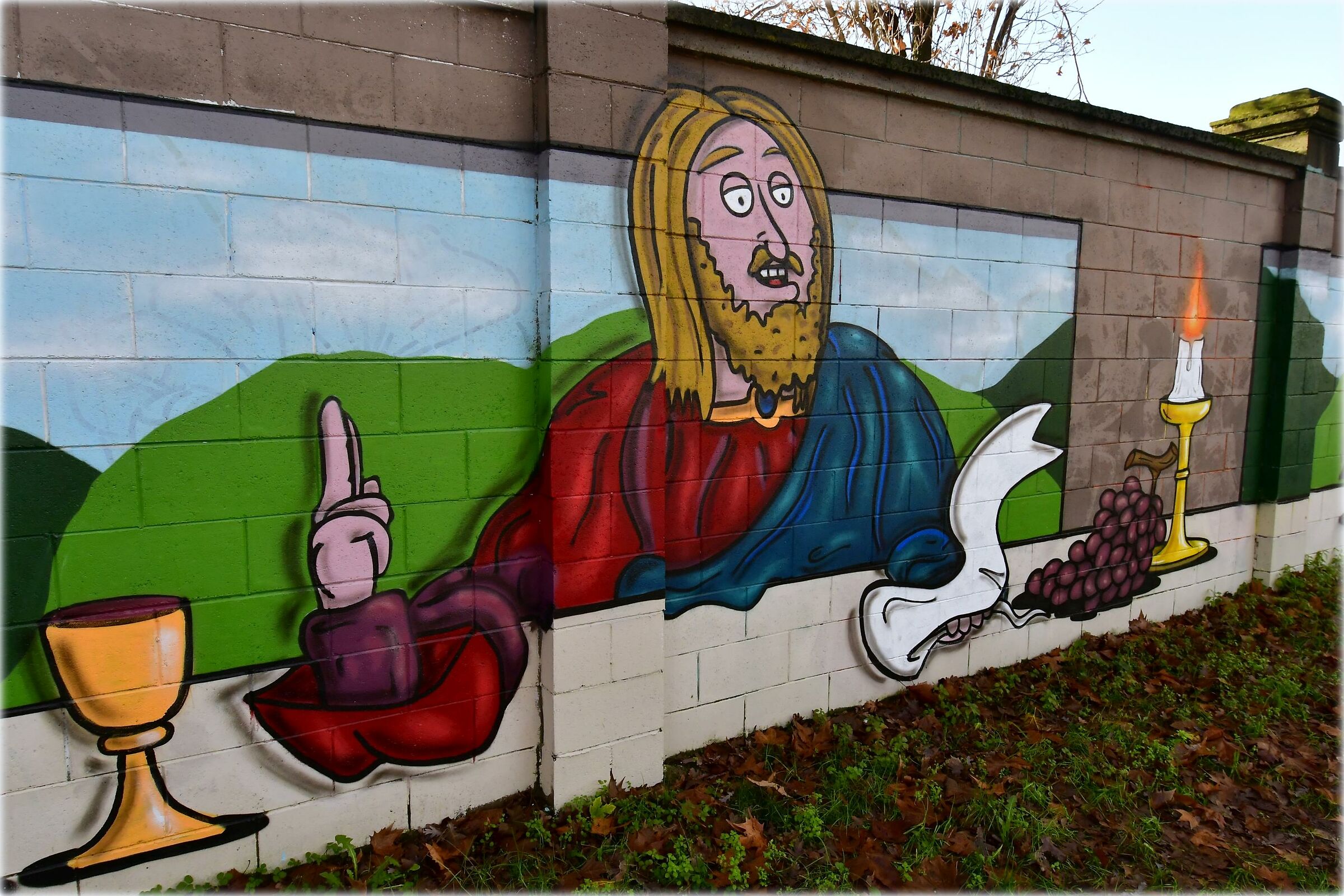 Murales Leonardo Ippodromo San Siro 3