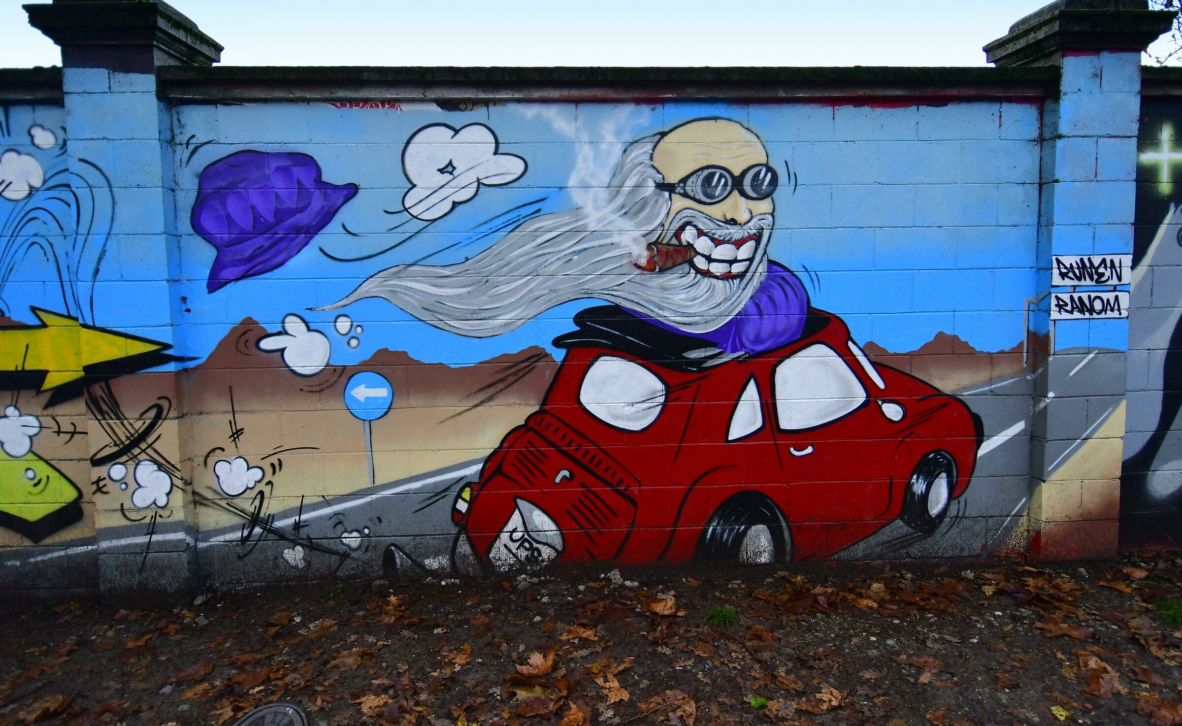 Murales Leonardo Ippodromo San Siro 4