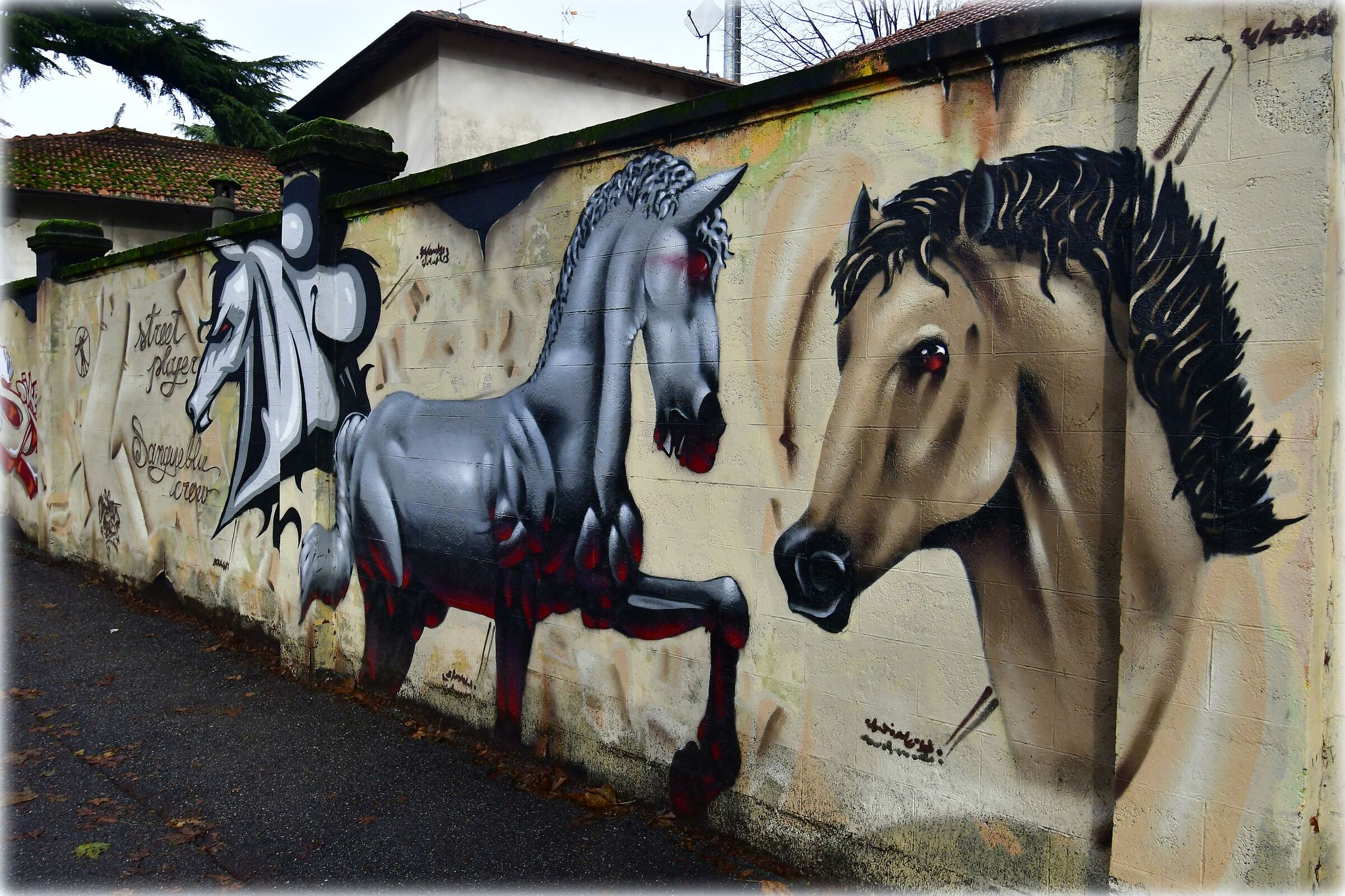 Murales Leonardo Ippodromo San Siro 5