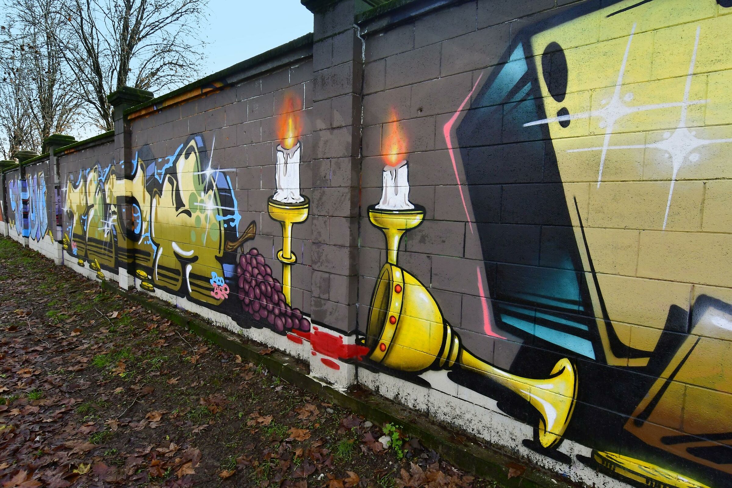 Murales Leonardo Ippodromo San Siro 6