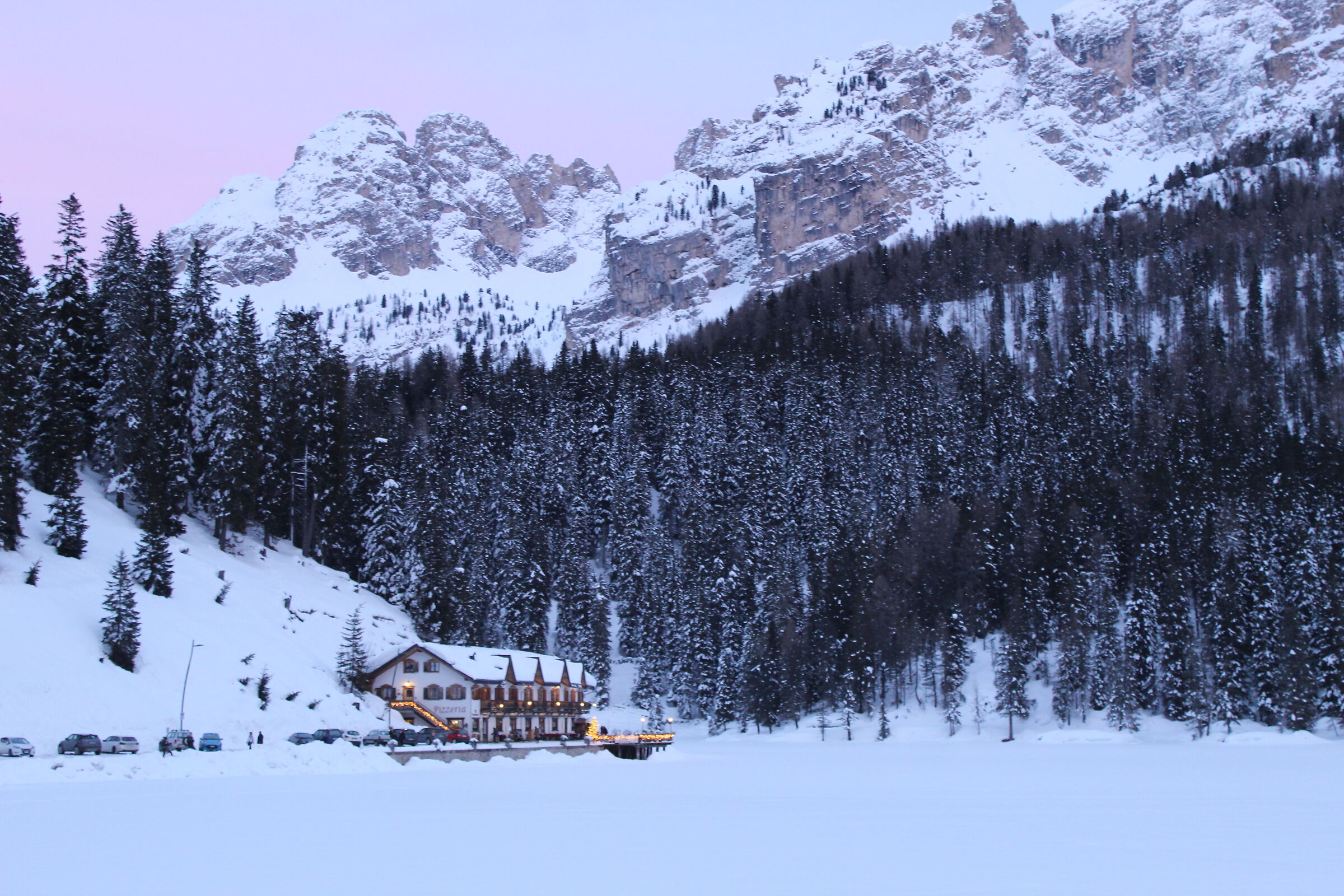 Sfumature di rosa - Misurina