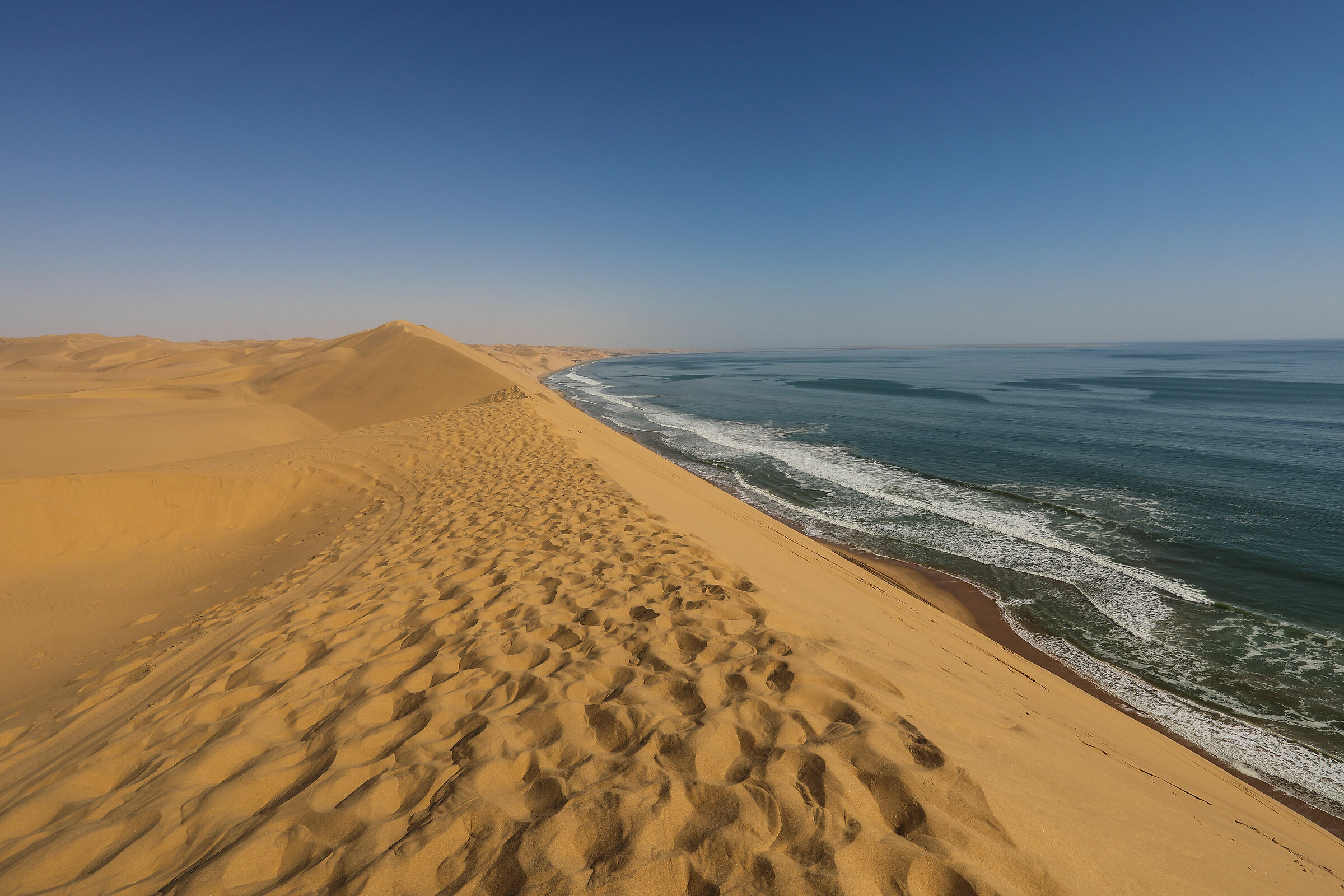 Dune vicino a walvis Bay