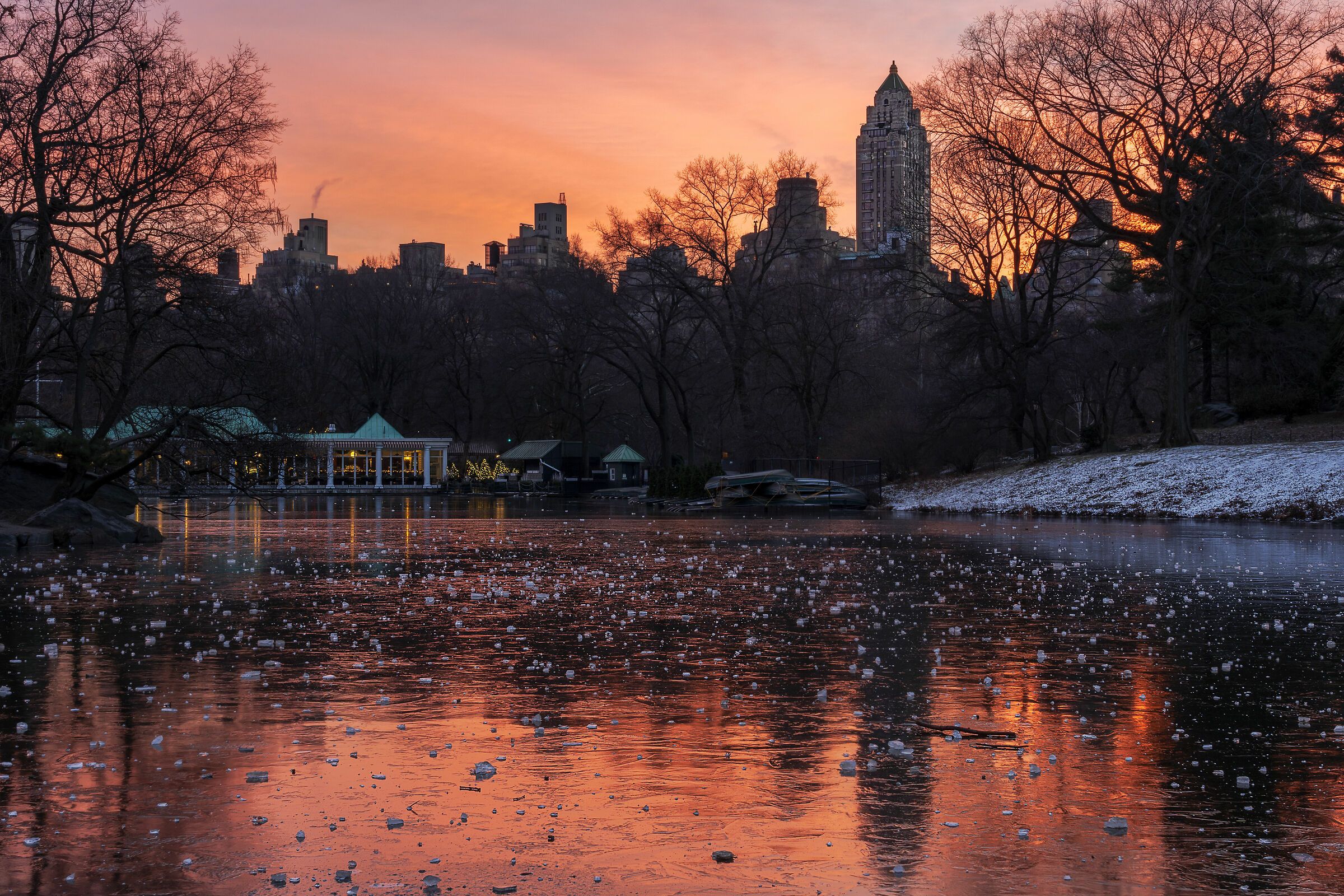 Central Park sunrise