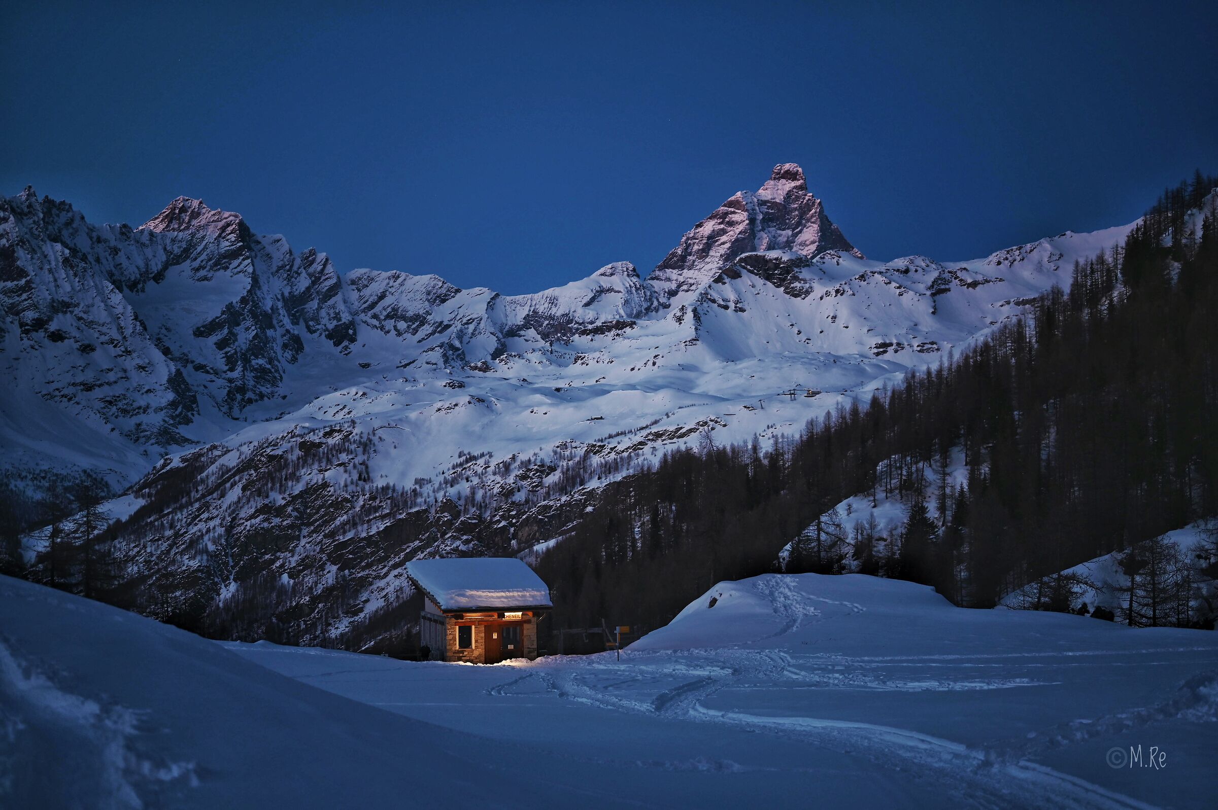 The Matterhorn from Cheneil
