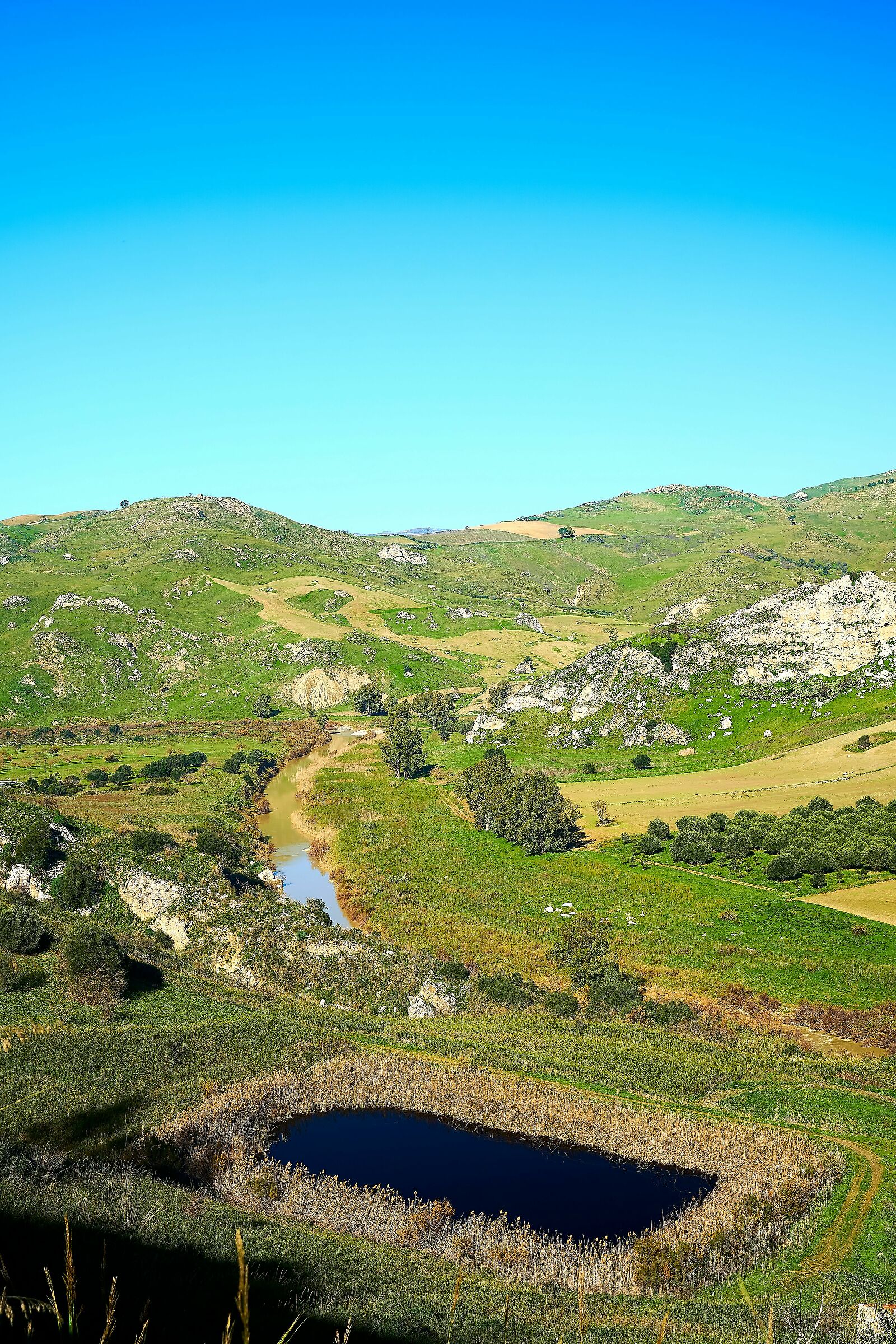 Valle dei Sicani: Natale 2019 Fiume Platani