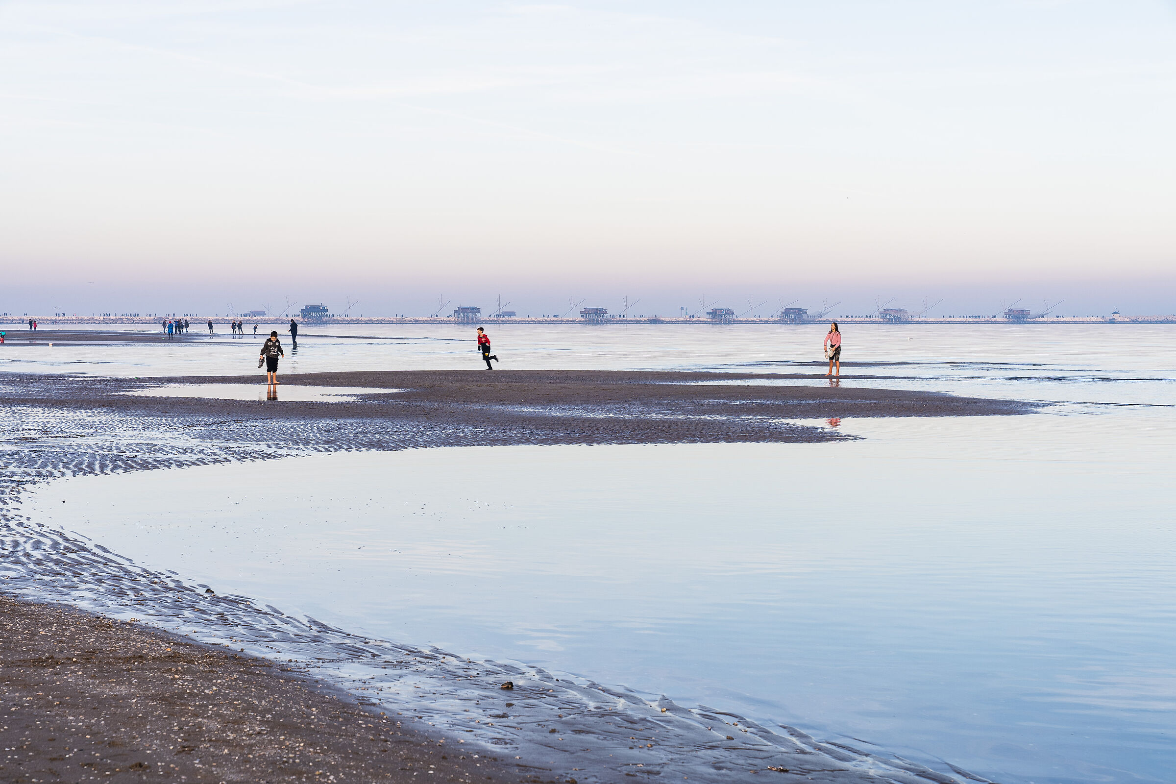 A winter's day at the seaside