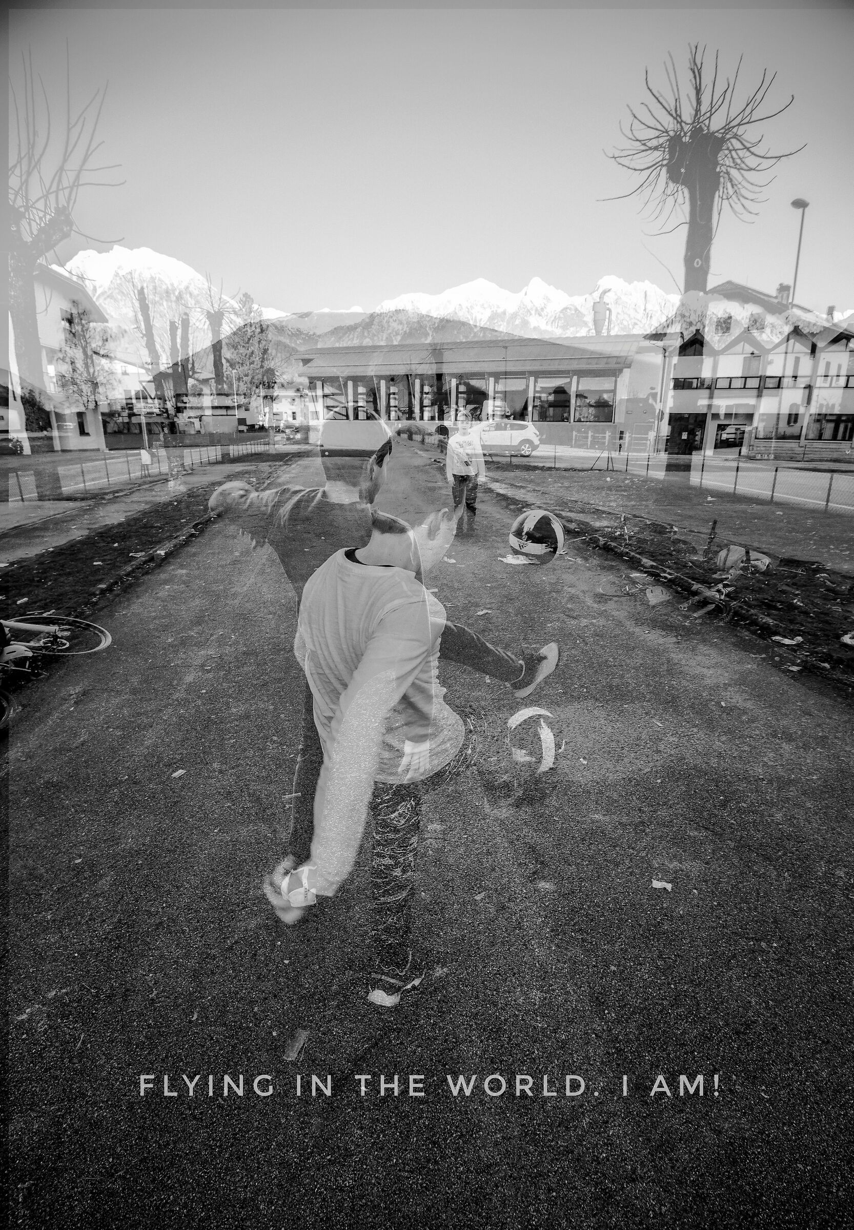 a football in the world