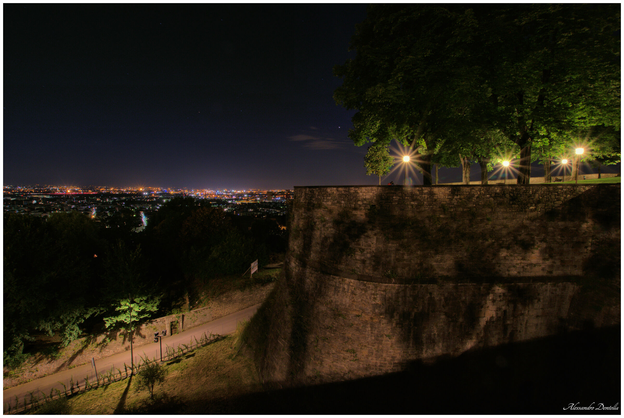 From high city, Bergamo