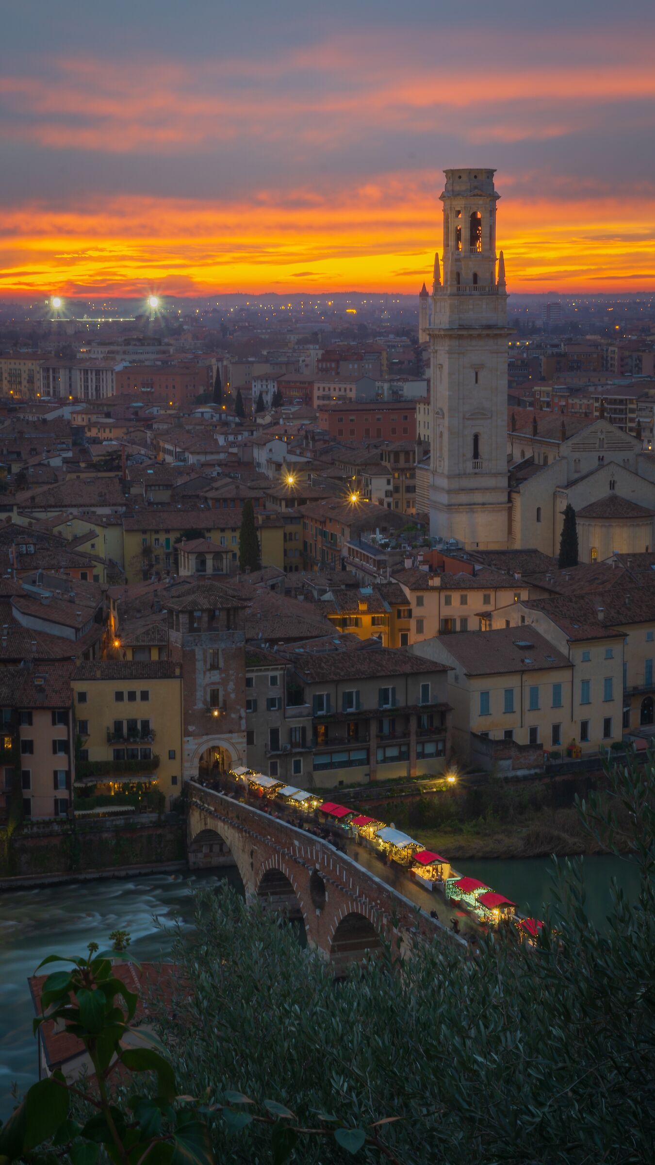 Luci natalizie i quel di Verona