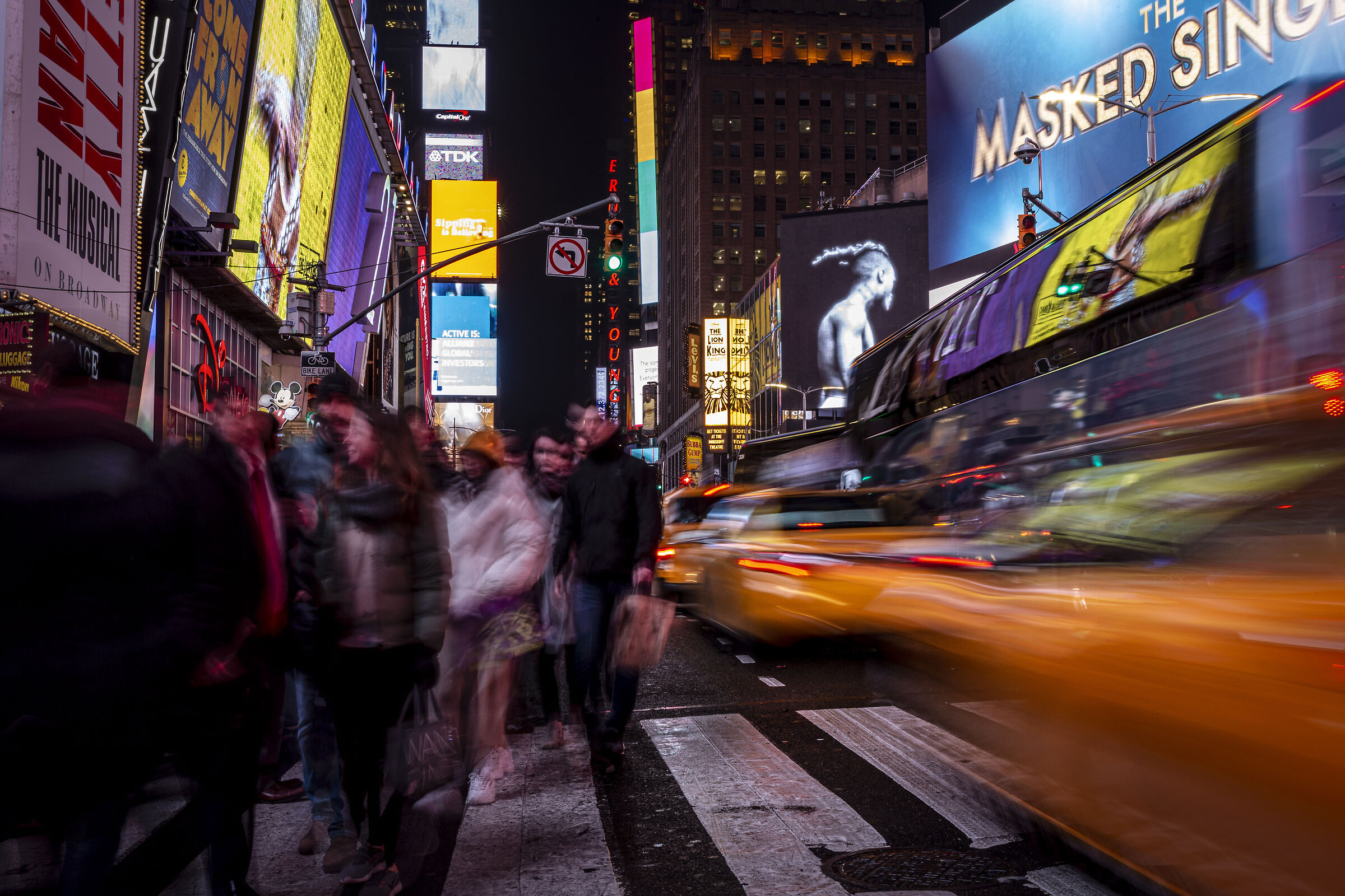 Flow in Times Square