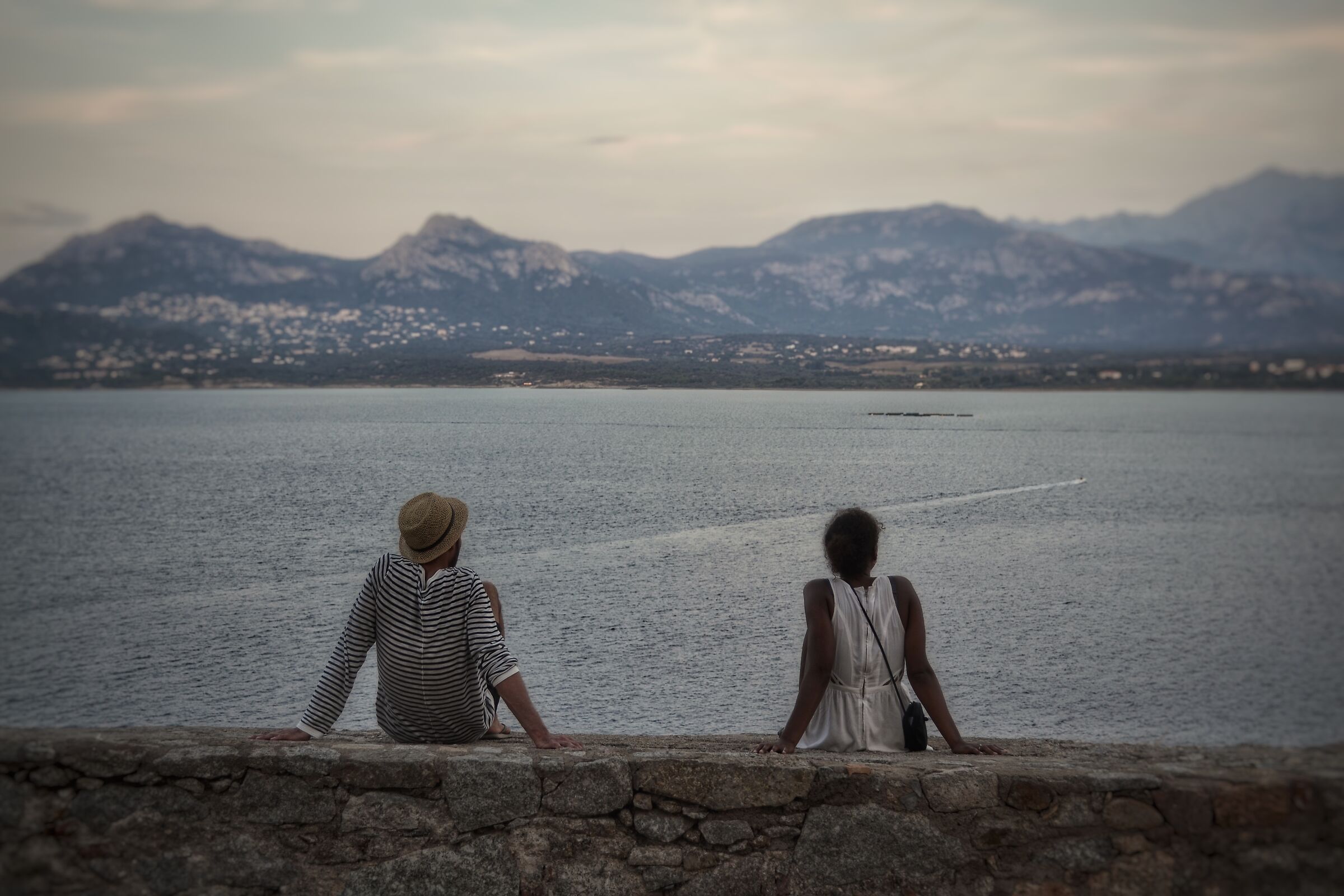 Bald, black and white only exists in Photography.