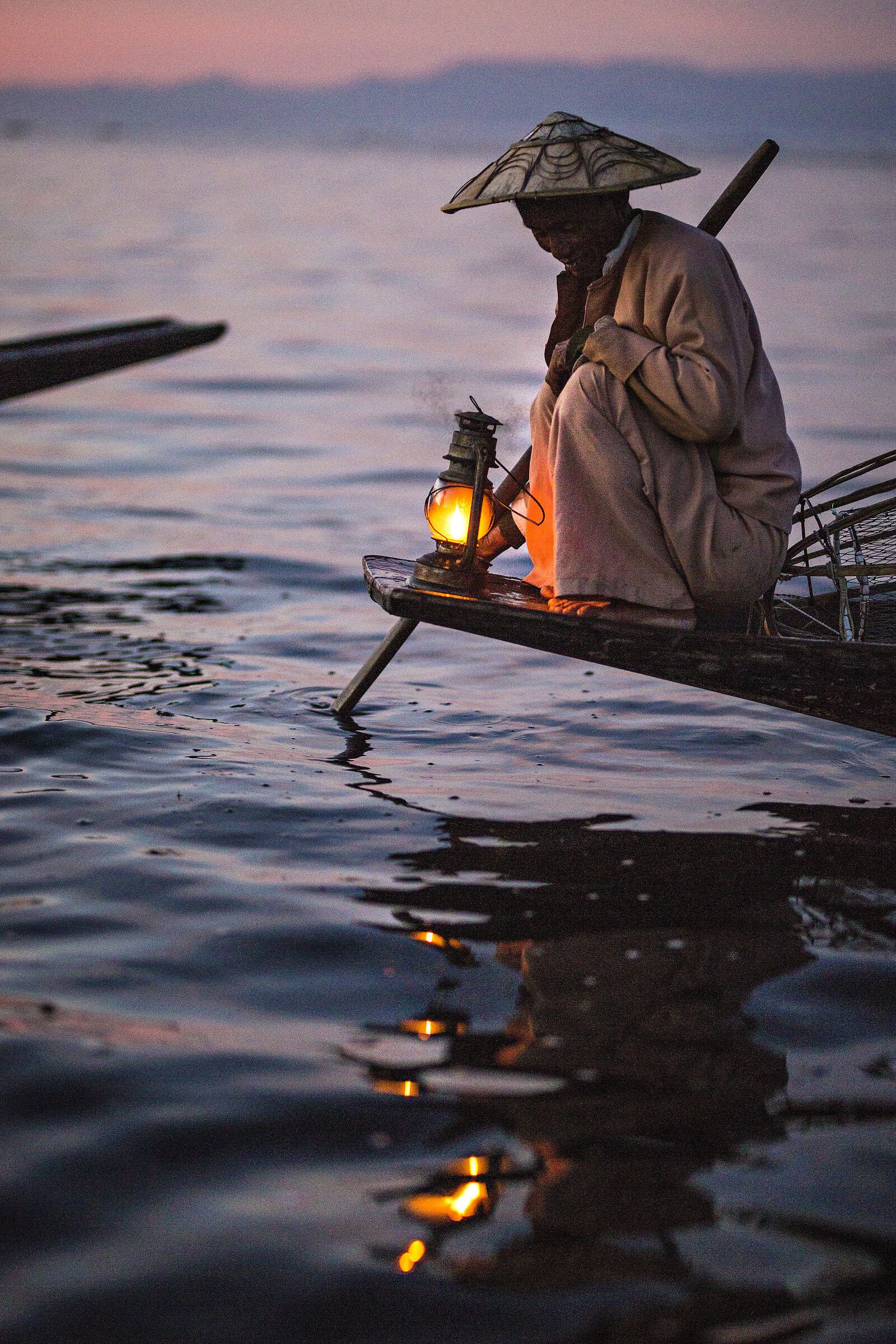Inle lake fisherman