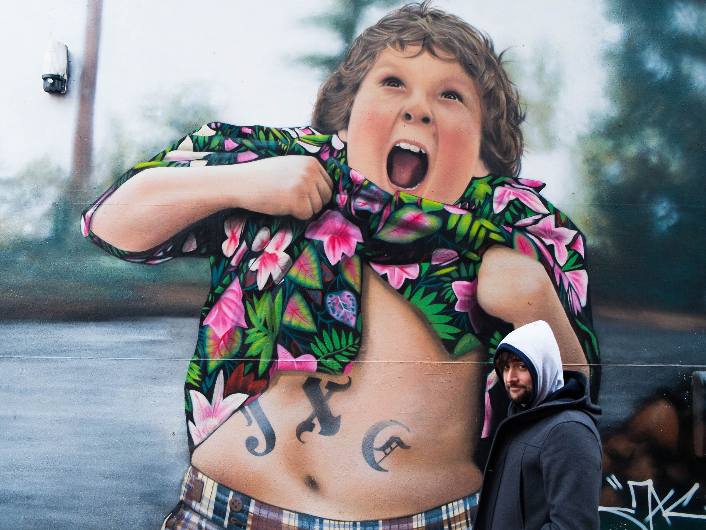 Chunk graffiti