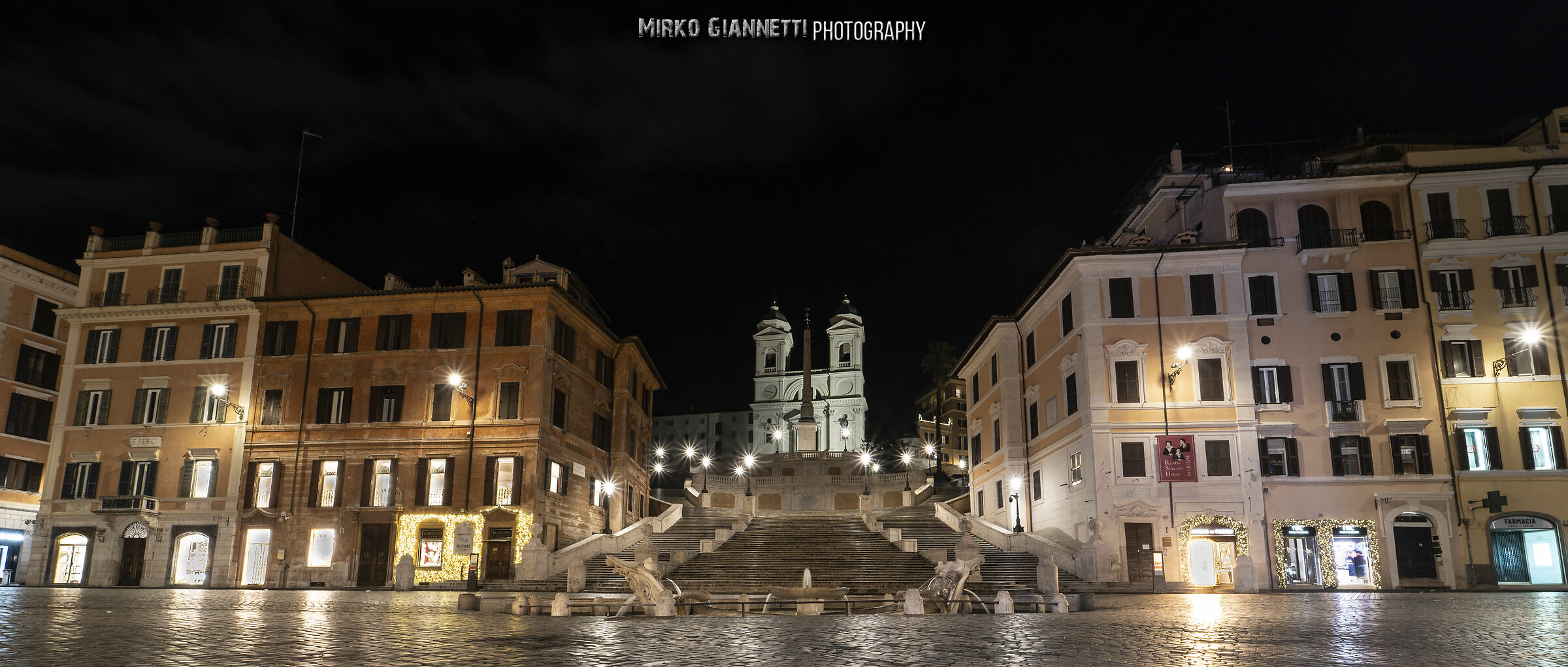 Beautiful Rome at night