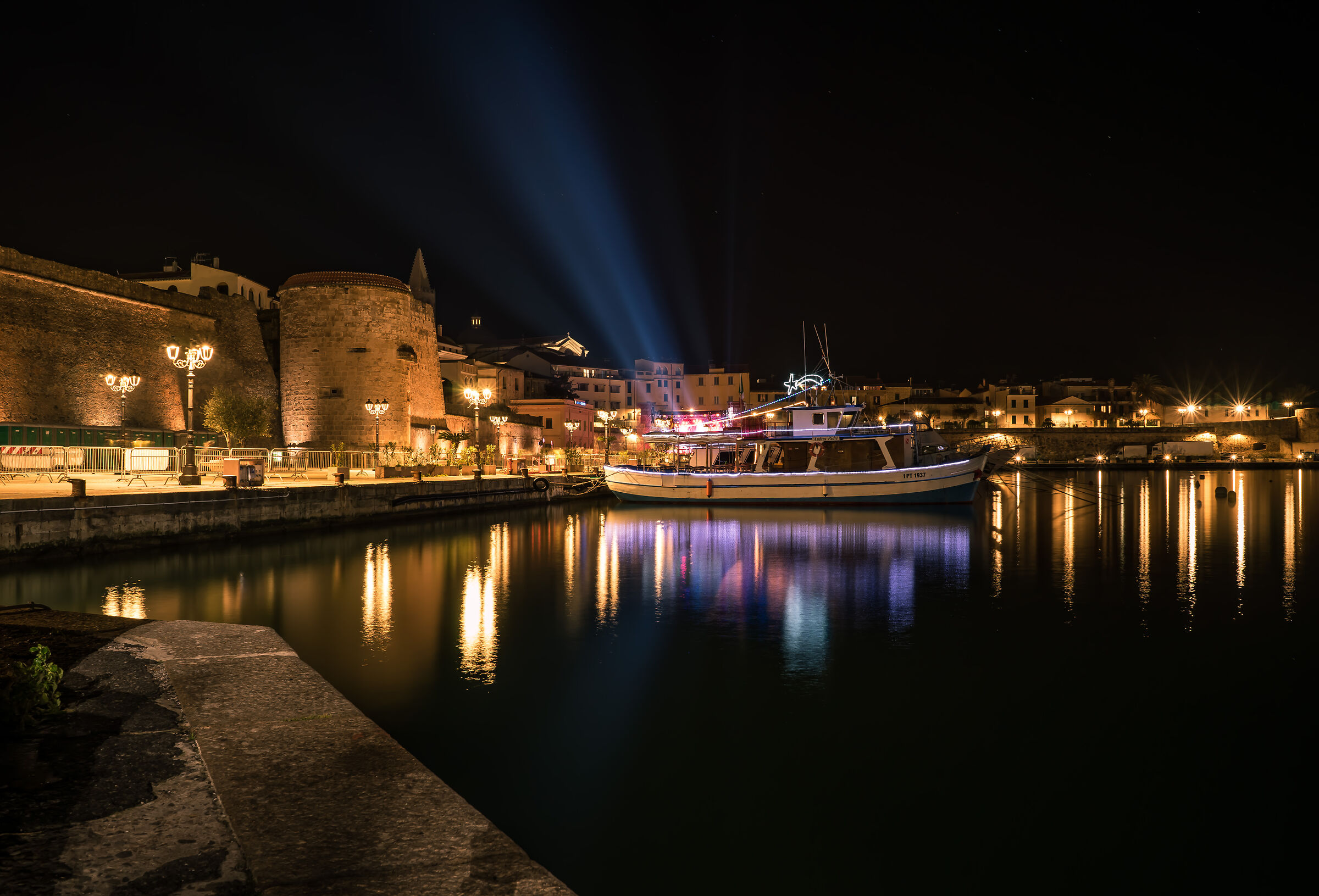 Alghero by night
